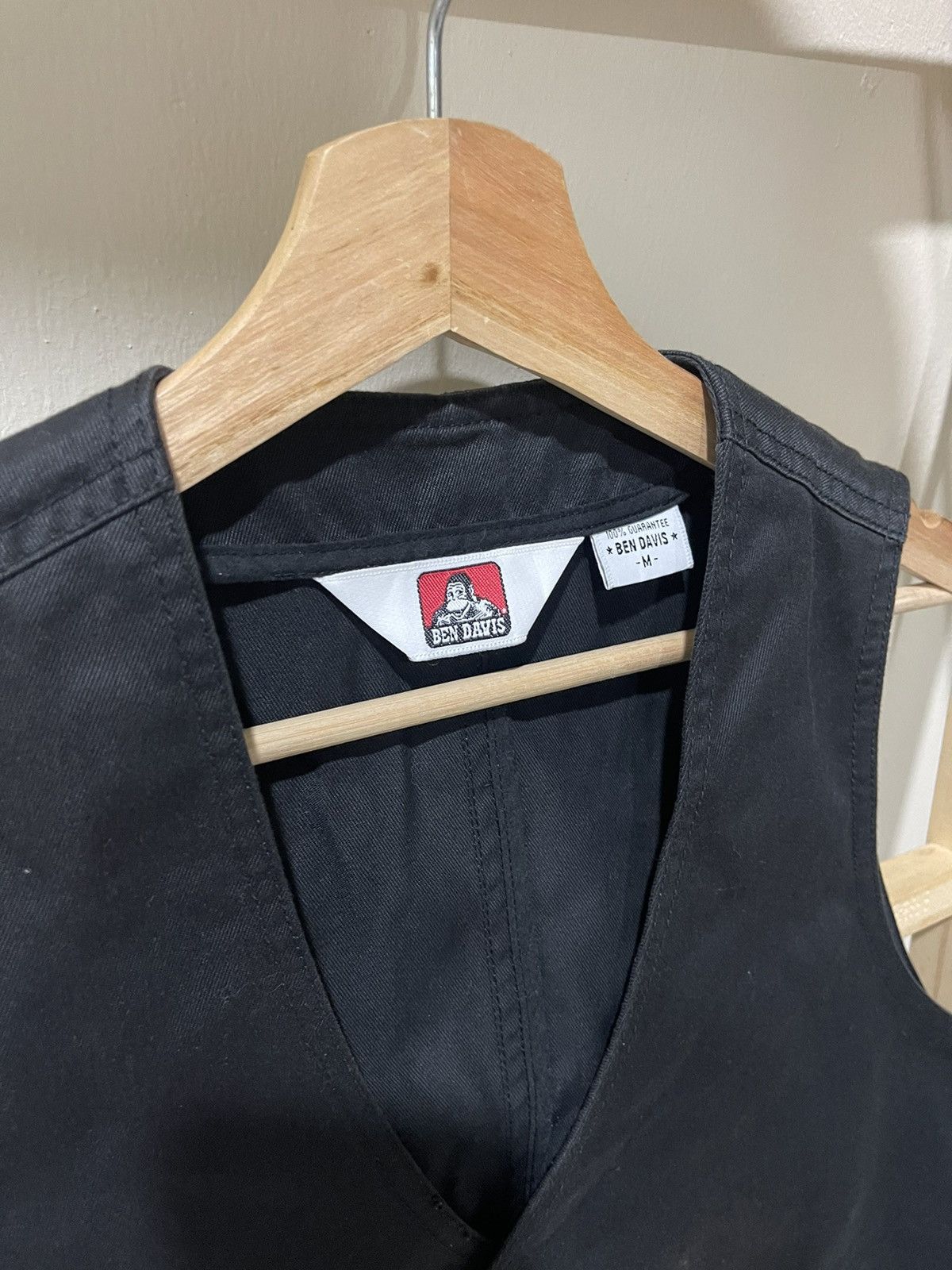 Ben Davis BEN DAVIS Small Logo Black Vest Size US M / EU 48-50 / 2 - 2 Thumbnail
