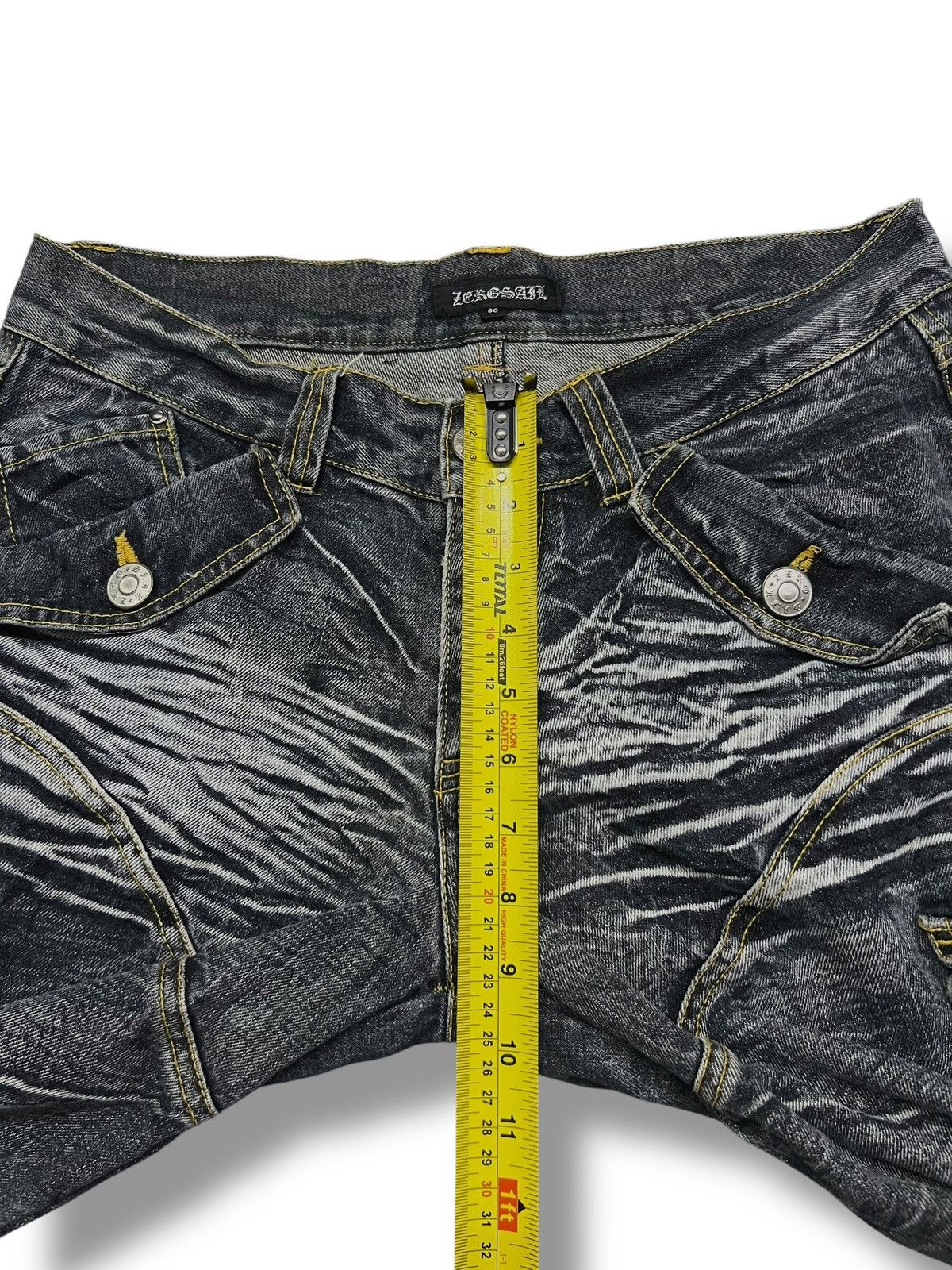 If Six Was Nine Flared Vintage Japanese Denim Zerosail Multi cargo pockets Size US 32 / EU 48 - 15 Thumbnail