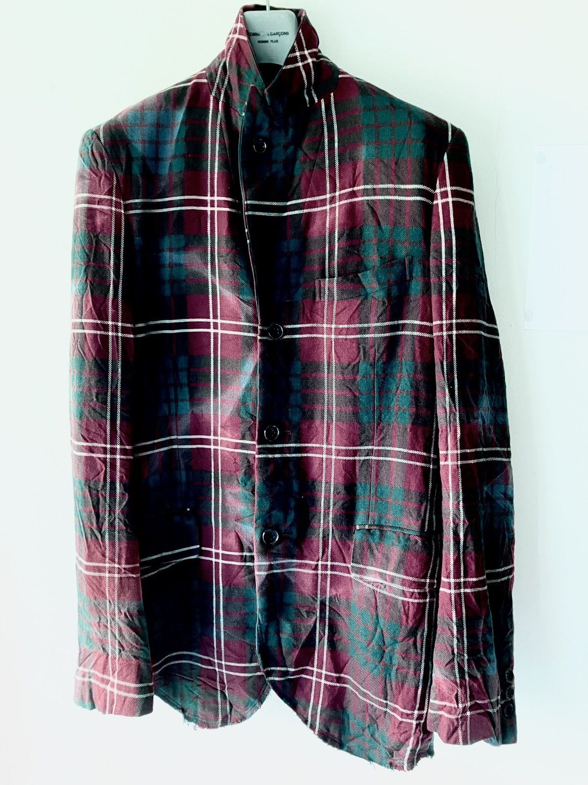 Comme des Garcons Homme Plus Comme Des Garçons Homme Plus x Jamie Reid AW2008 Punk Jacket Size 40R - 2 Thumbnail