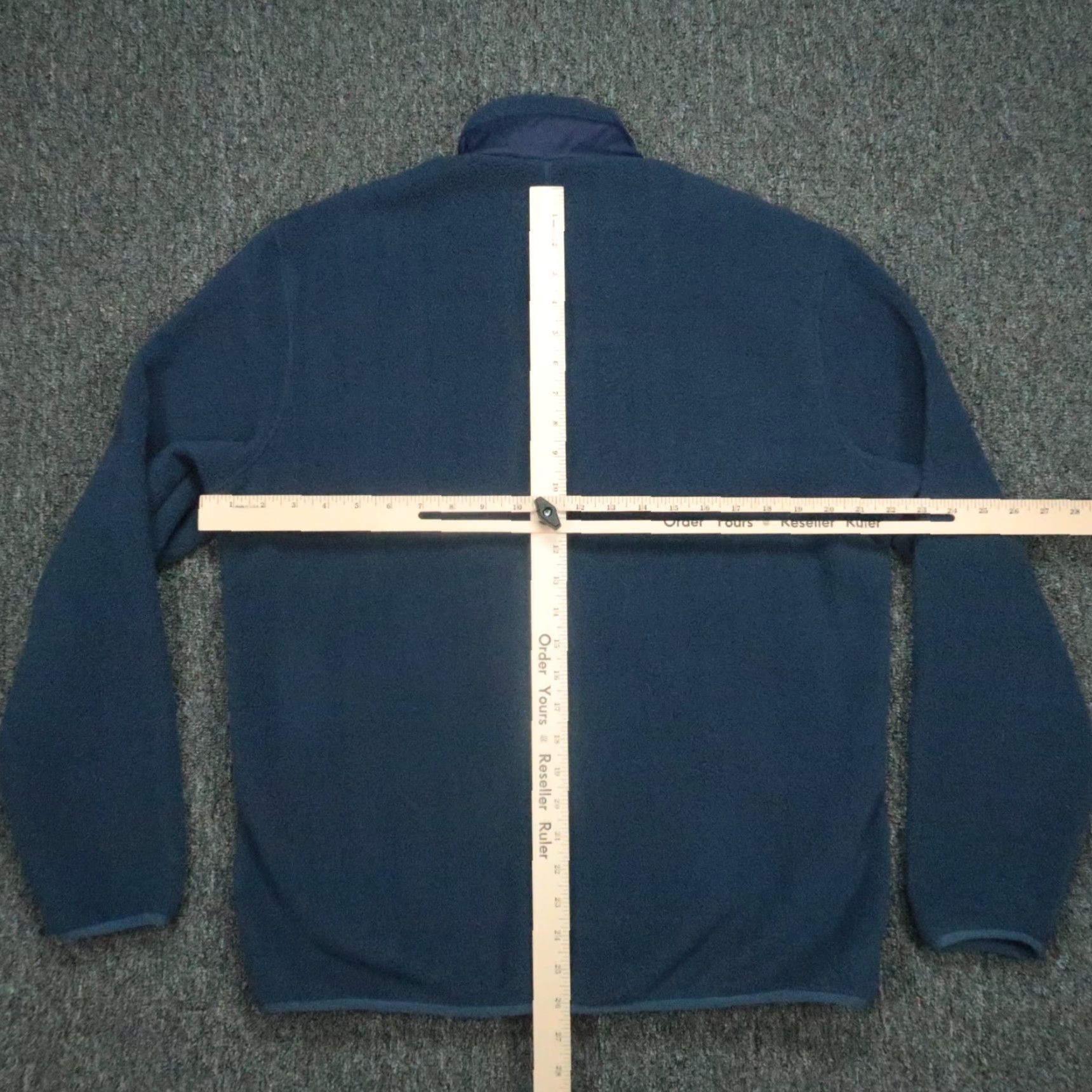 Mizzen+Main Mizzen+Main Jacket Mens Medium Blue Full Zip Pockets Alpine Fleece Size US M / EU 48-50 / 2 - 7 Thumbnail