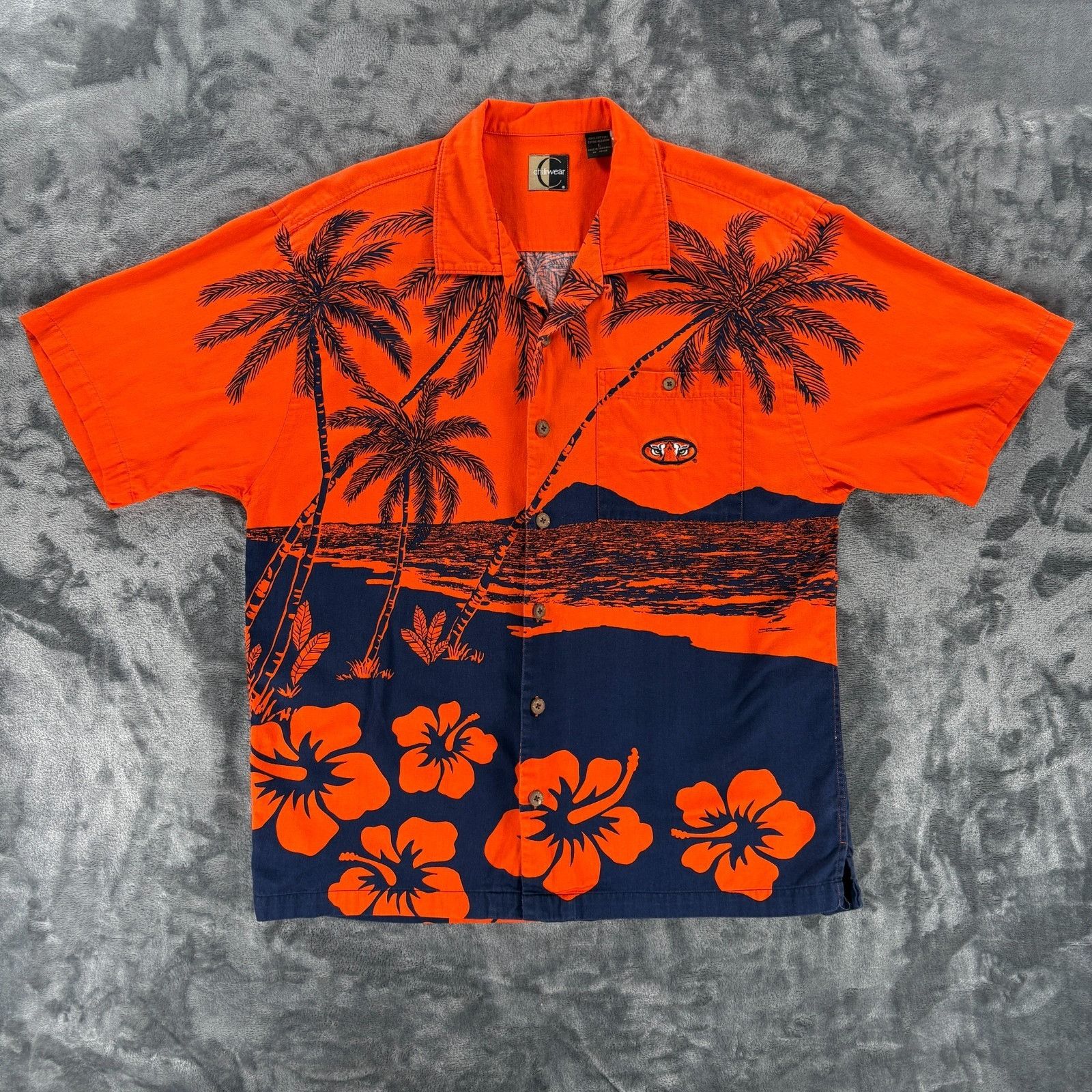 Other Chiliwear Hawaiian Shirt Men L University of Auburn Tigers W Size US L / EU 52-54 / 3 - 1 Thumbnail