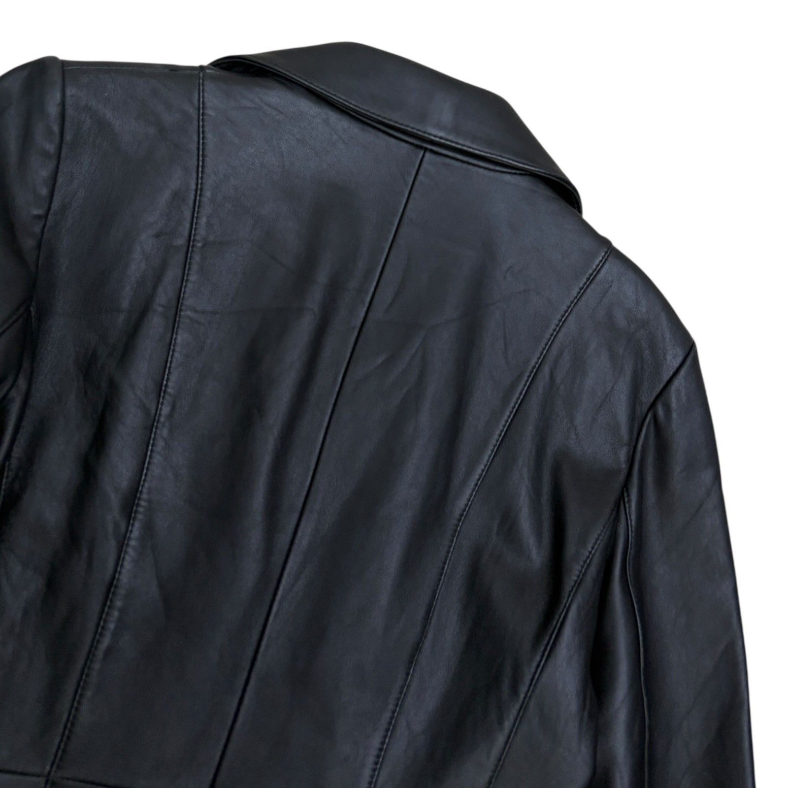 Other PELLE STUDIO Leather Vintage Casual Retro Jacket Coat Large Size L / US 10 / IT 46 - 6 Thumbnail