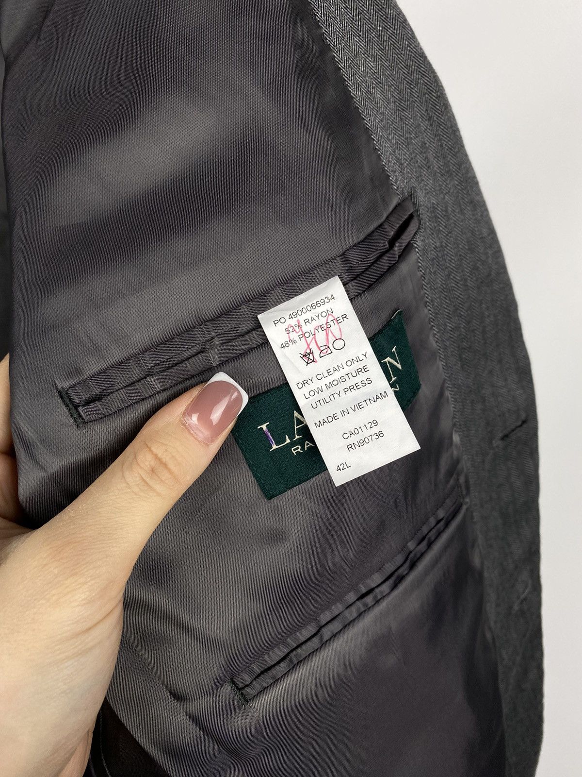 Lauren Ralph Lauren Lauren Ralph Lauren men’s blazer jacket size US 42 L / EU 52 Size 42L - 20 Thumbnail