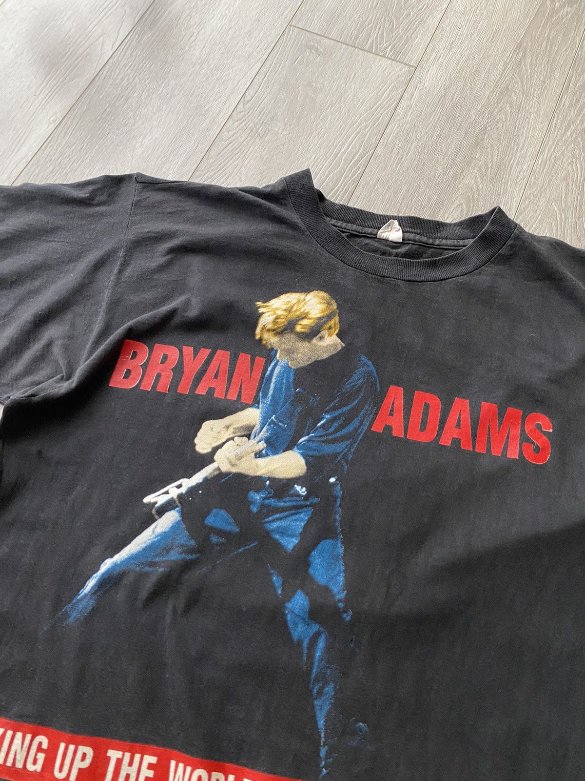Band Tees × Vintage Bryan Adams 1992 vintage tour t-shirt fullprint England Size US XL / EU 56 / 4 - 4 Thumbnail