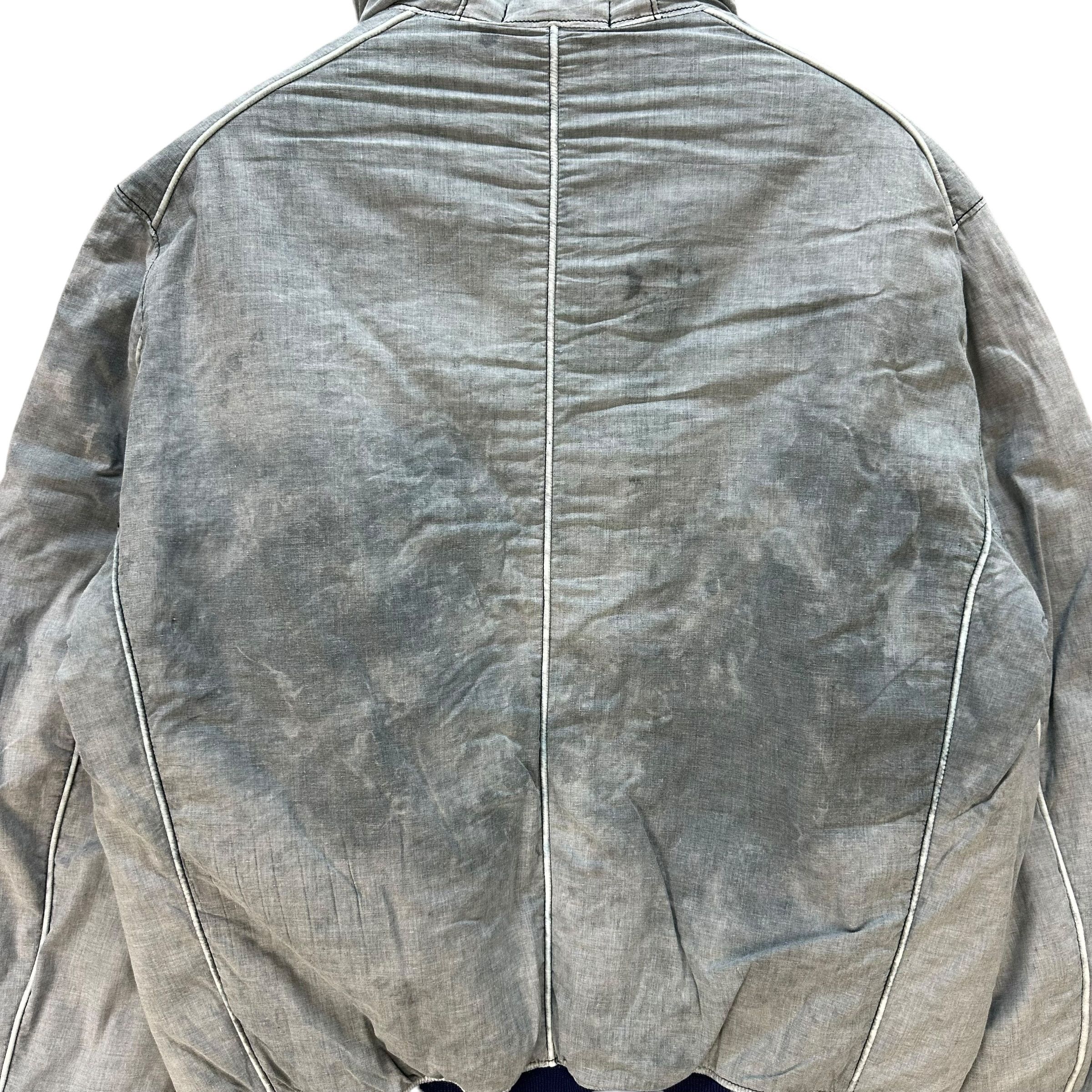 Stone Island Trashed STONE ISLAND Puffer Hooded Jacket #A82-1994 Size US L / EU 52-54 / 3 - 22 Thumbnail