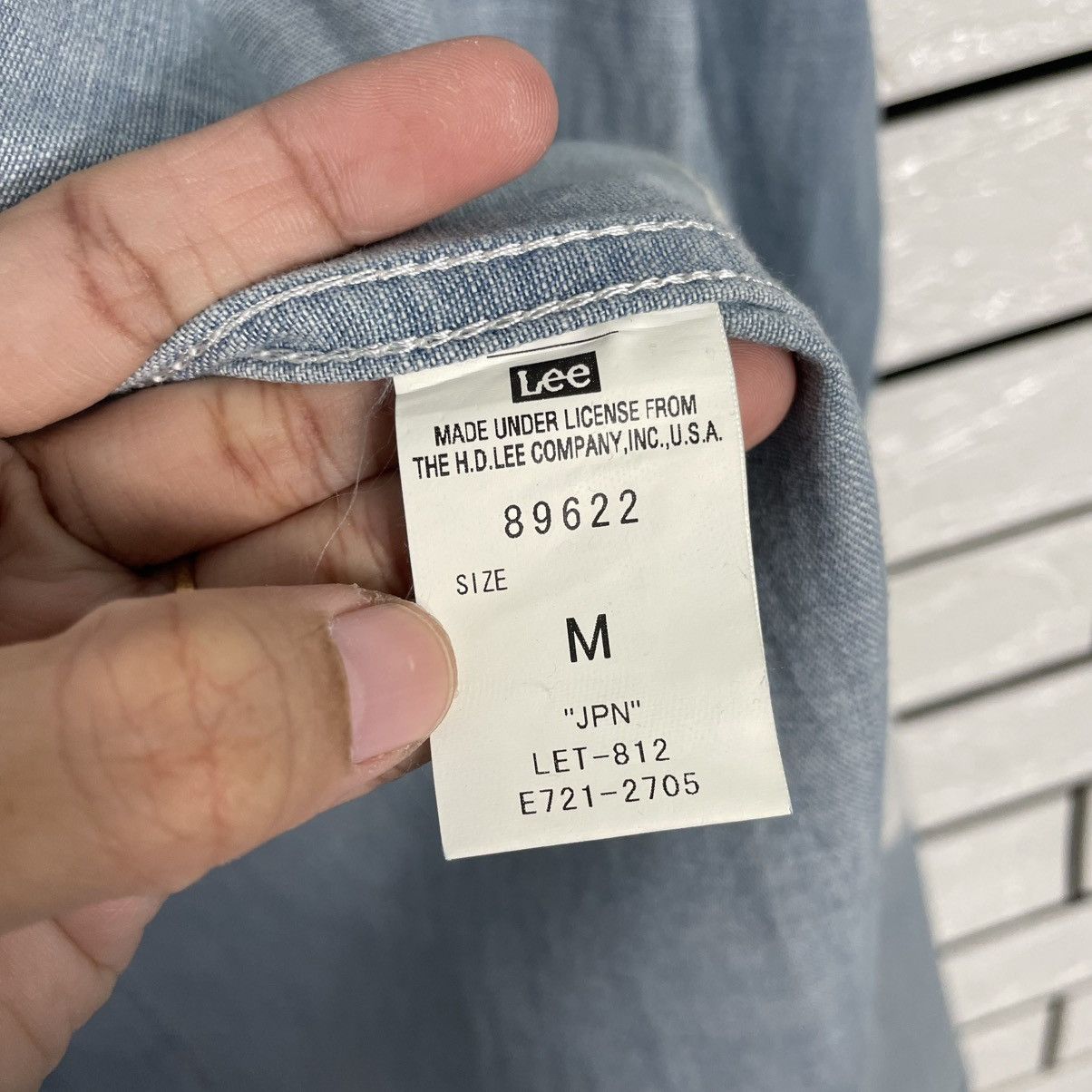 Lee Lee Union Made Sanforized Long Jacket Size S / US 4 / IT 40 - 17 Thumbnail
