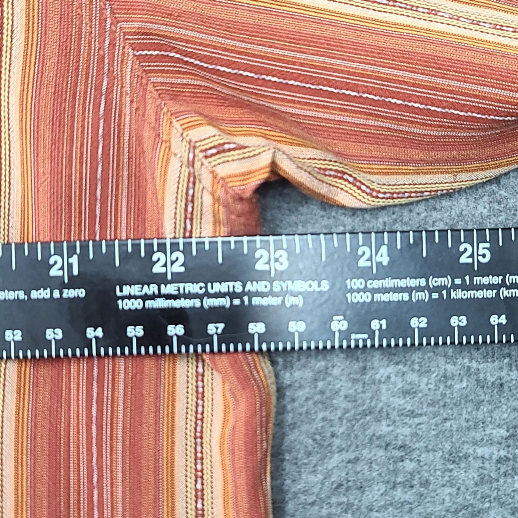 Tommy Bahama VINTAGE Tommy Bahama TB Jazzy Jeff Men's L 100% Silk Striped Long Sleeve Shirt Spice Size US L / EU 52-54 / 3 - 7 Thumbnail