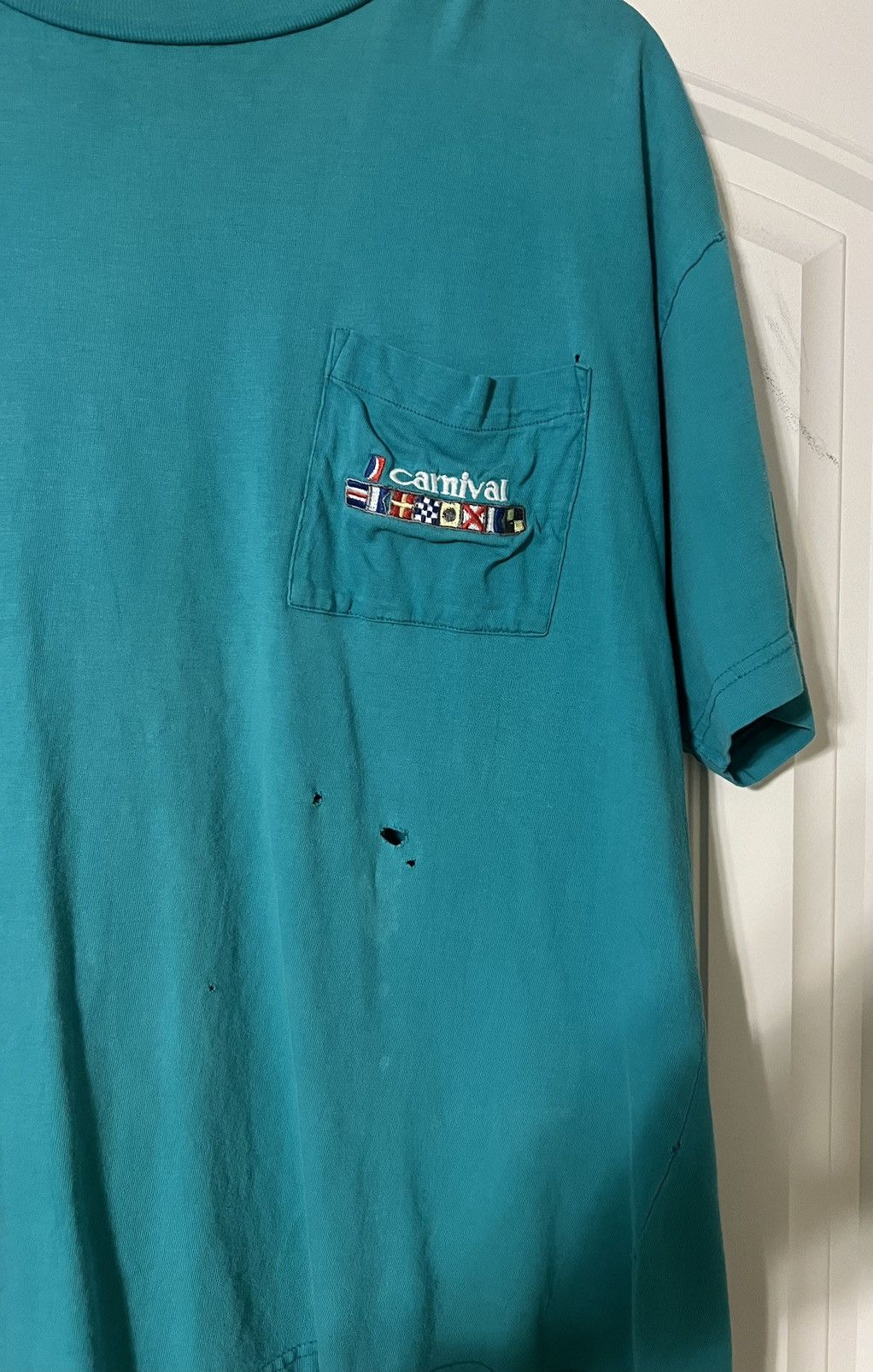 Other Vintage Carnival Cruise T-Shirt Size US XL / EU 56 / 4 - 4 Thumbnail