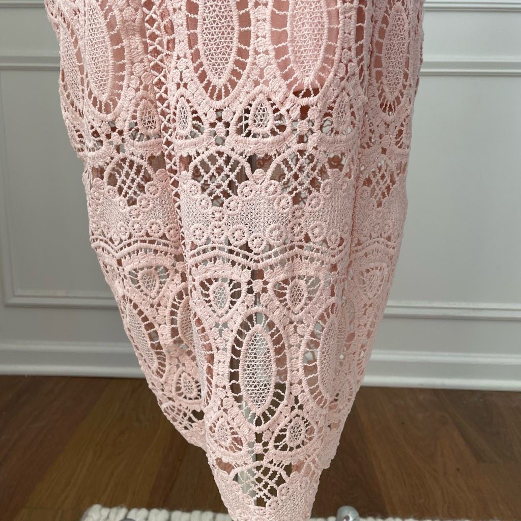 Other J.O.A. Ballet Blush Pink Crochet Lace Dress XS Size XS / US 0-2 / IT 36-38 - 5 Thumbnail