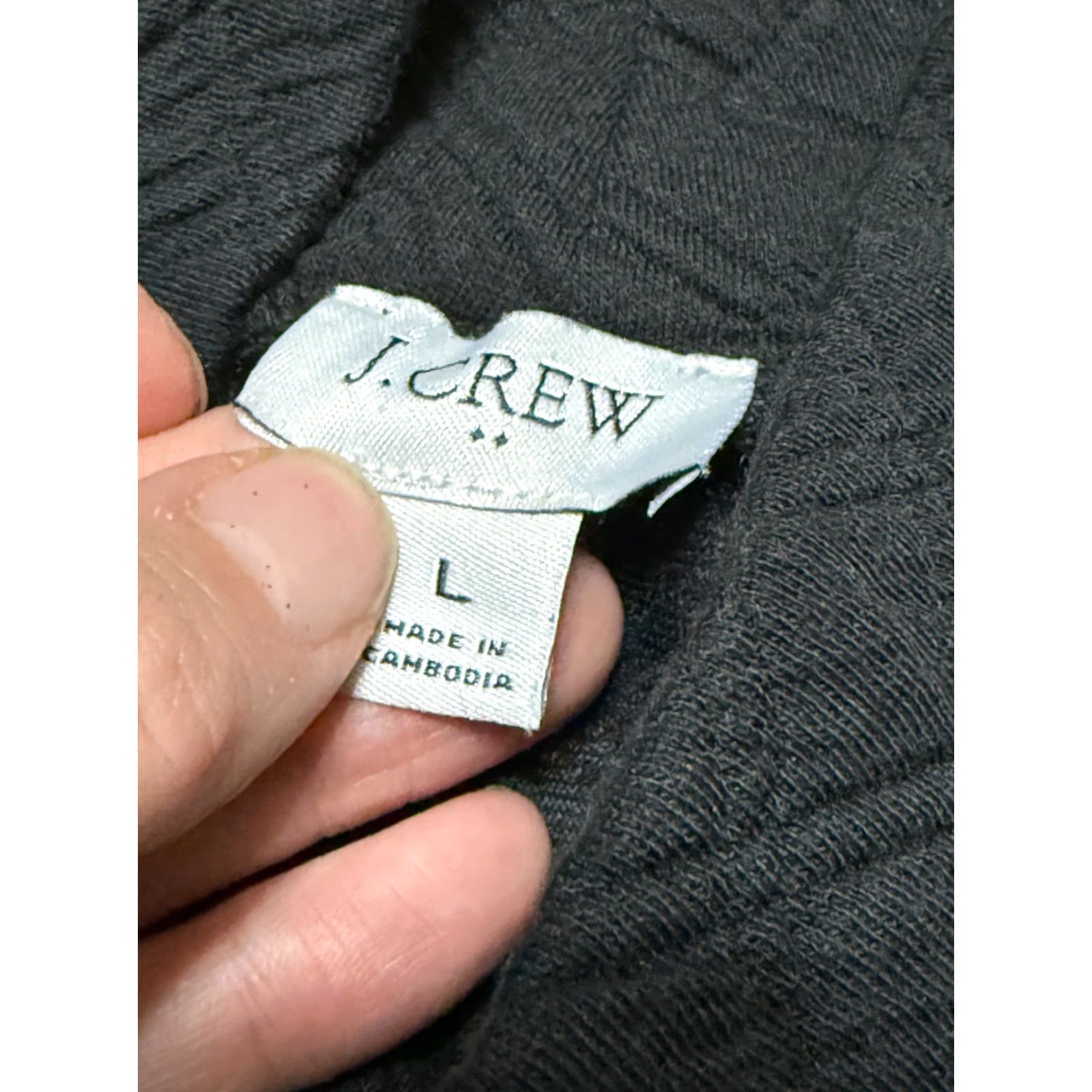 J.Crew J. Crew Shirt Women's Large Black Long Sleeve Mock Neck Pullover VINTAGE? (no) Shirt -> Shirt Size L / US 10 / IT 46 - 5 Thumbnail