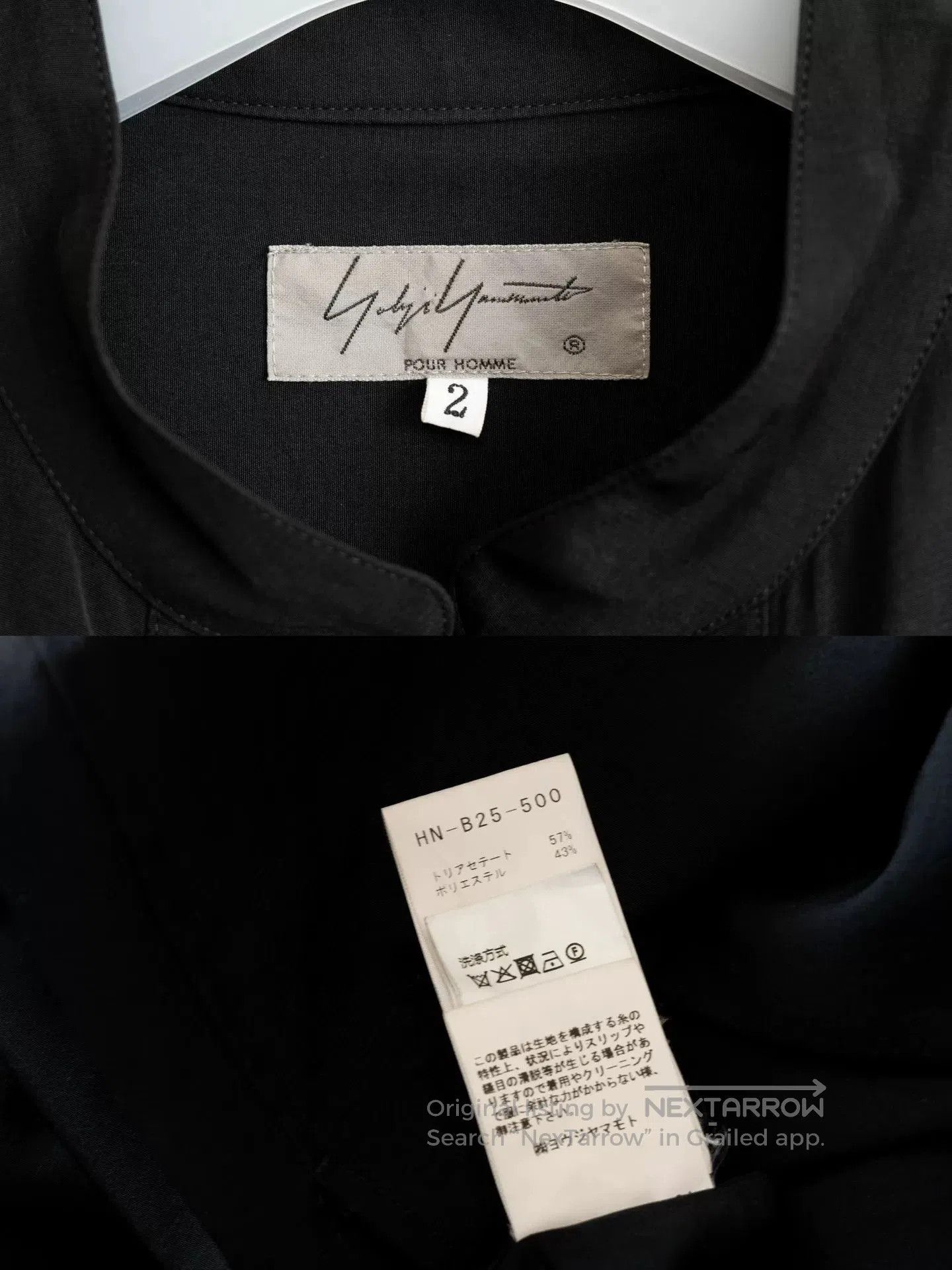 Yohji Yamamoto Yohji Yamamoto Black Button. Size US M / EU 48-50 / 2 - 5 Thumbnail