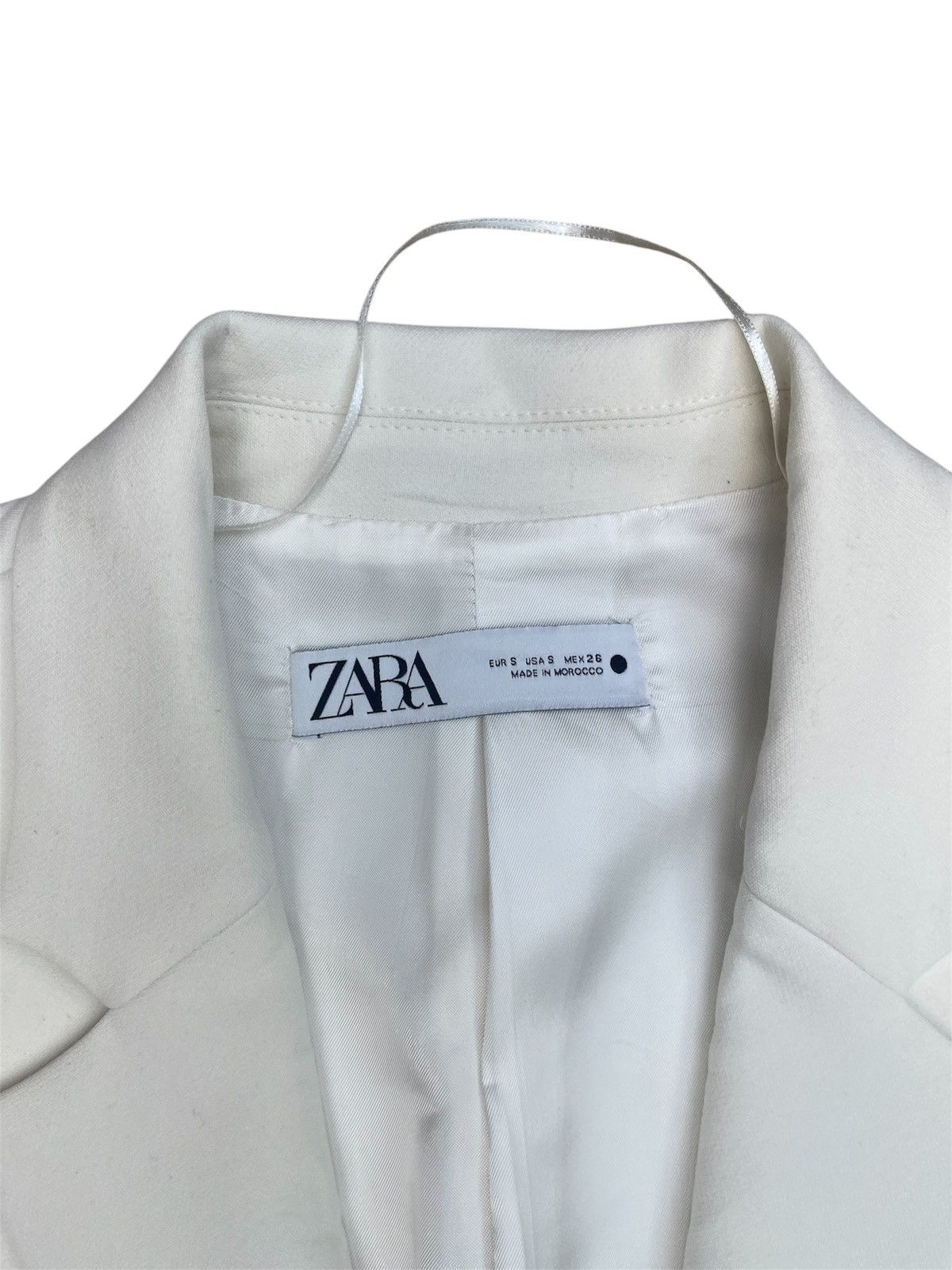 Zara Zara White Sleeveless Blazer with Adjustable Straps - Size M Size S / US 4 / IT 40 - 3 Thumbnail