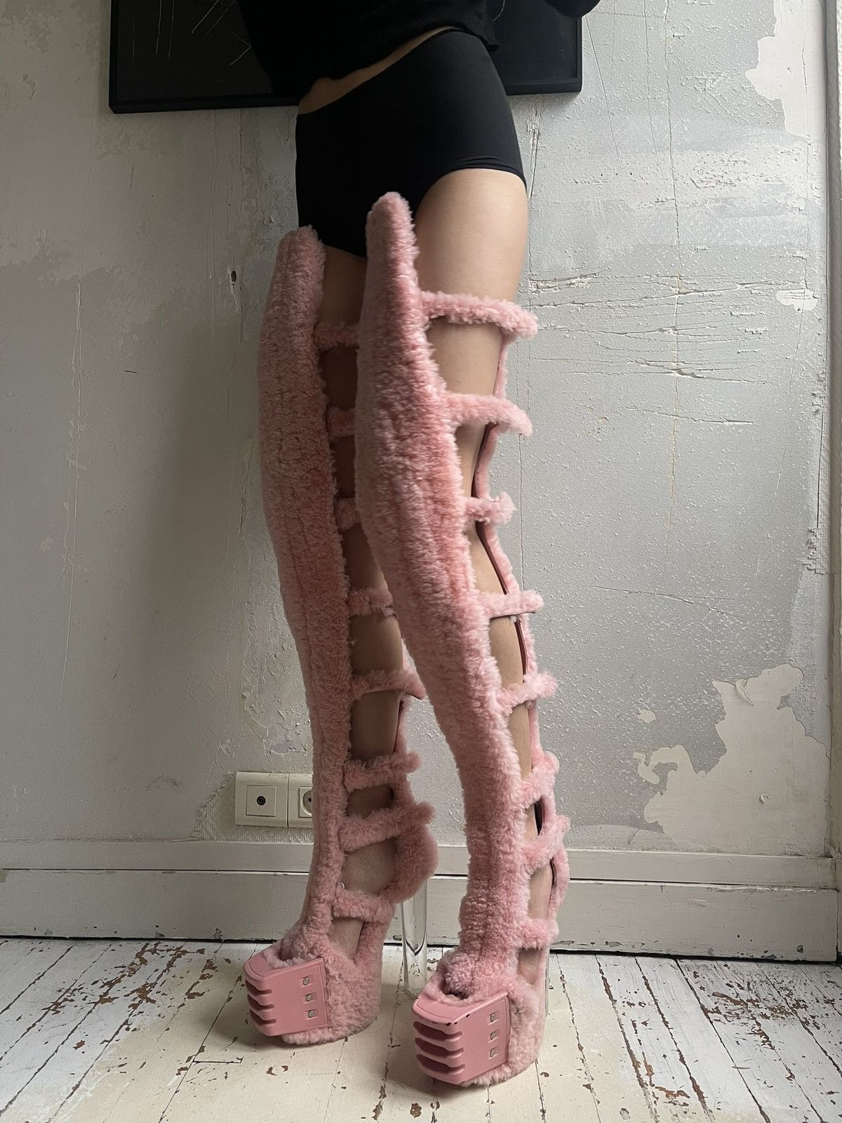 Rick Owens Rick Owens Spartan Kiss Boots Size US 7 / IT 37 - 8 Thumbnail