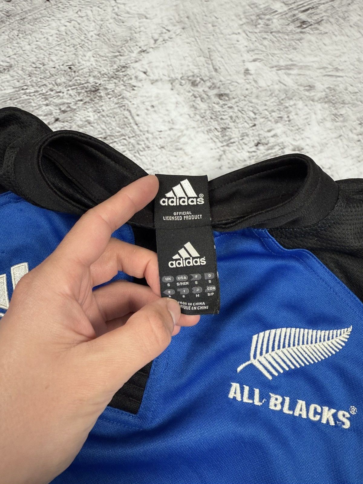 Adidas New Zealand All Blacks 2007 Adidas rugby jersey Size US S / EU 44-46 / 1 - 5 Thumbnail