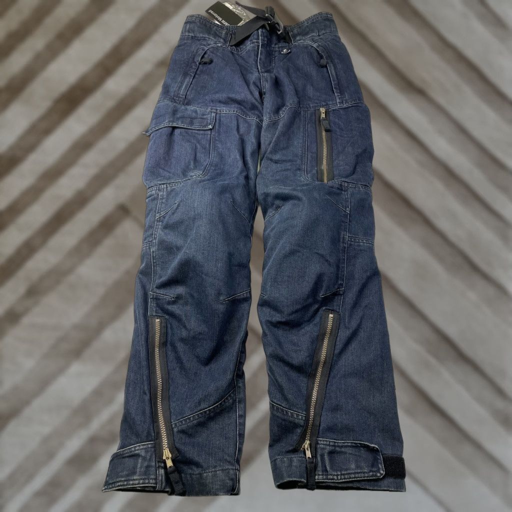BMW Motorrad Padded Denim Trousers City Moto Riding Jeans XS Men Pants Blue NWT Motorcycle Jeans