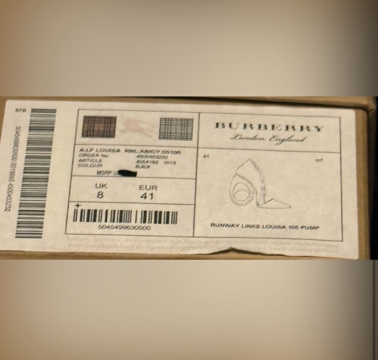Burberry Burberry Runway Links Louisa 105 Pump Size US 11 / IT 41 - 6 Thumbnail