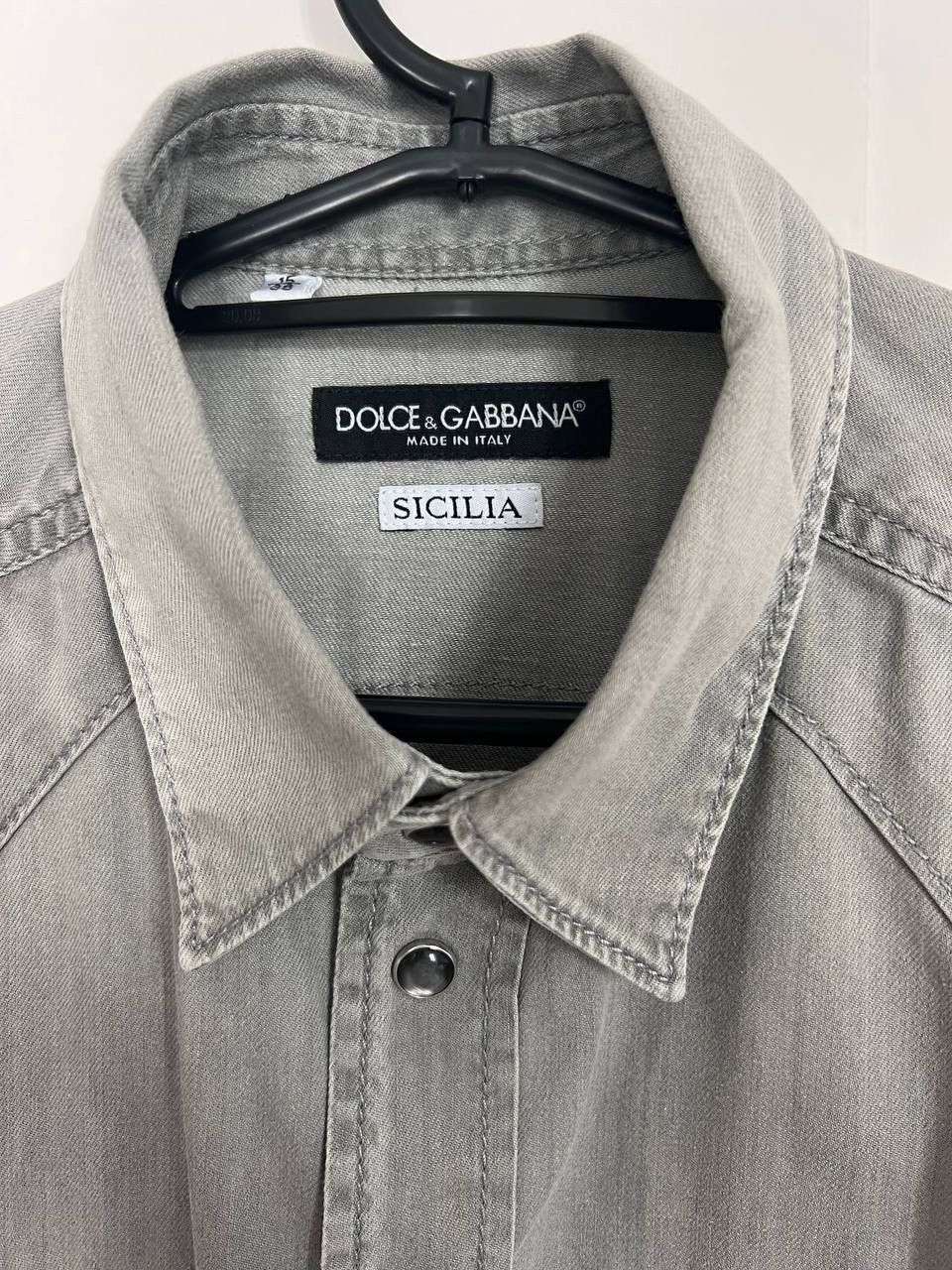Dolce & Gabbana Dolce Gabbana denim shirt Size US S / EU 44-46 / 1 - 6 Thumbnail