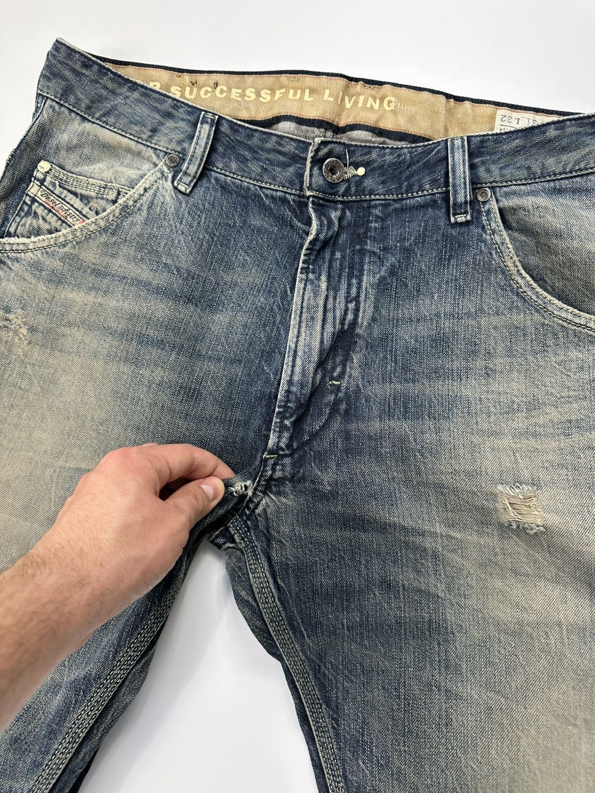 Diesel Diesel&CO Jeans Dry Faded Denim Vintage Size US 34 / EU 50 - 17 Thumbnail
