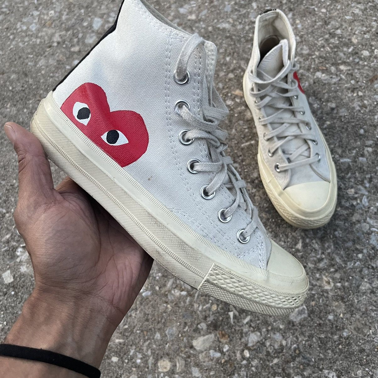 CDG by Comme des Garcons CDG Converse Chuck 70 High Tops Size US 5 / EU 37 - 1 Thumbnail