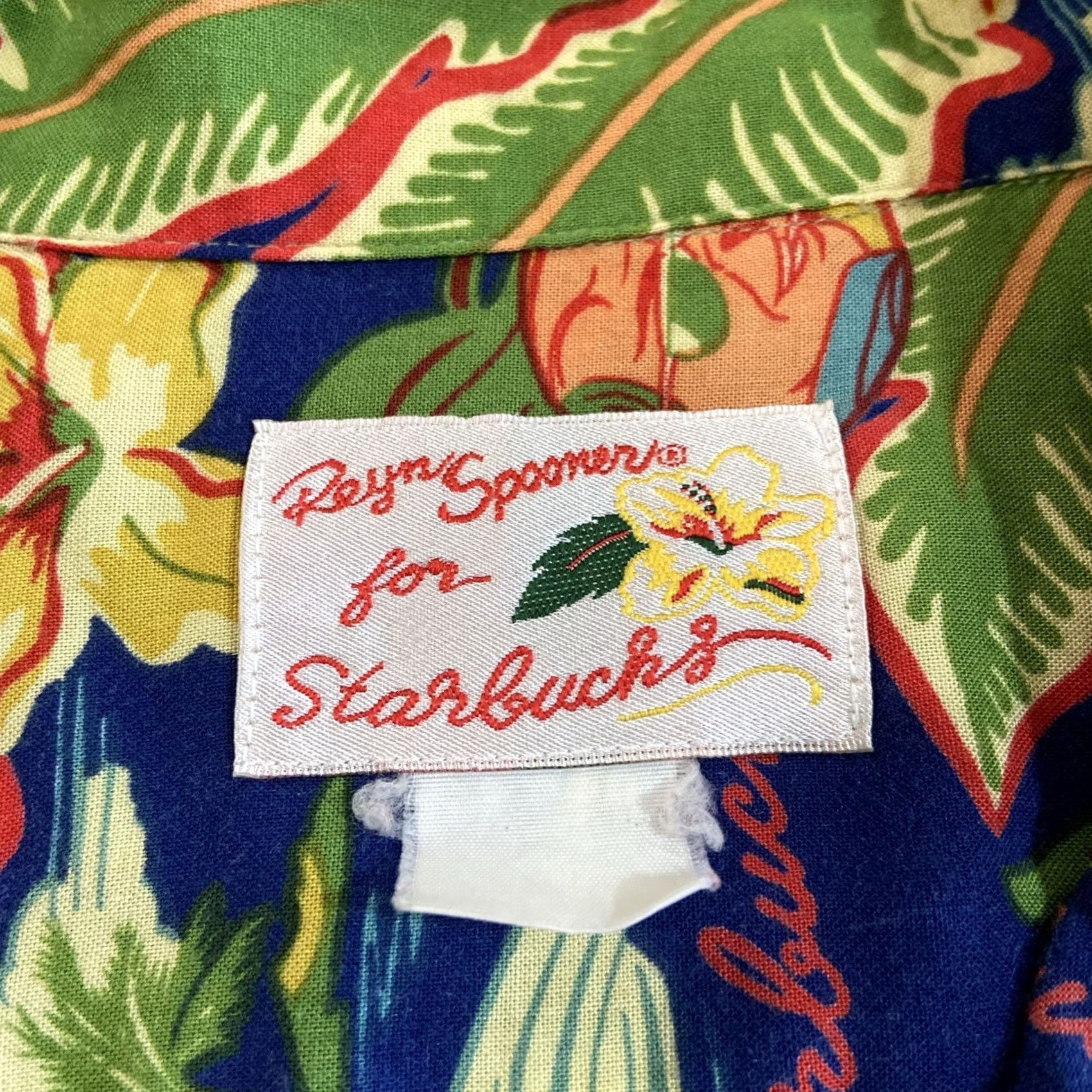 Reyn Spooner VINTAGE Reyn Spooner Starbucks Shirt Mens Large Blue Hawaiian Aloha Surf Catch The Foam Button-Up Short Sleeve Collared Size US L / EU 52-54 / 3 - 2 Thumbnail