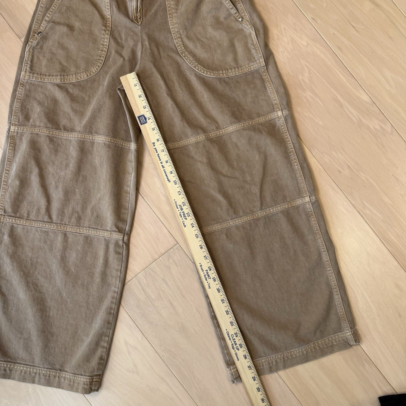 Gap Gap Sandy Liang Low Rise Utility Pants Women's 10 Tan Size 32" / US 10 / IT 46 - 8 Thumbnail