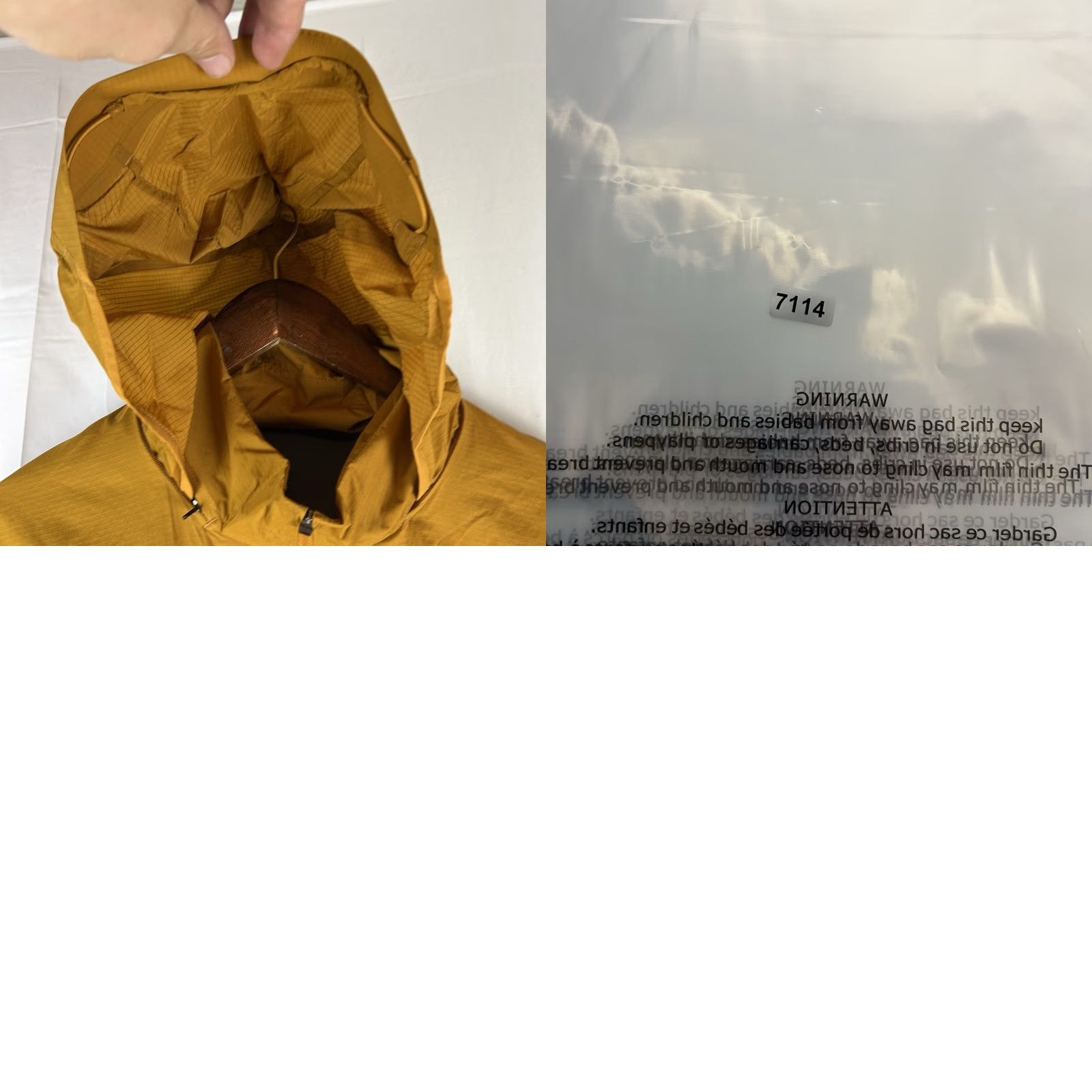 Lululemon Lululemon Jacket Active Men’s Large Mustard/Gray Lightweight Hoodie Packable/Lightweight FSGD/ANCH LM4686S Size US L / EU 52-54 / 3 - 9 Thumbnail