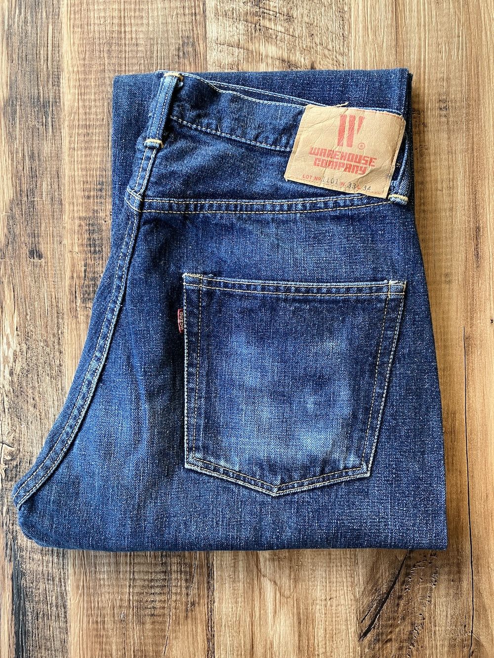 Warehouse & Co. WAREHOUSE CO. 1101 W31 x L32 Vintage Osaka 5 Selvedge Jeans Size US 31 - 13 Thumbnail
