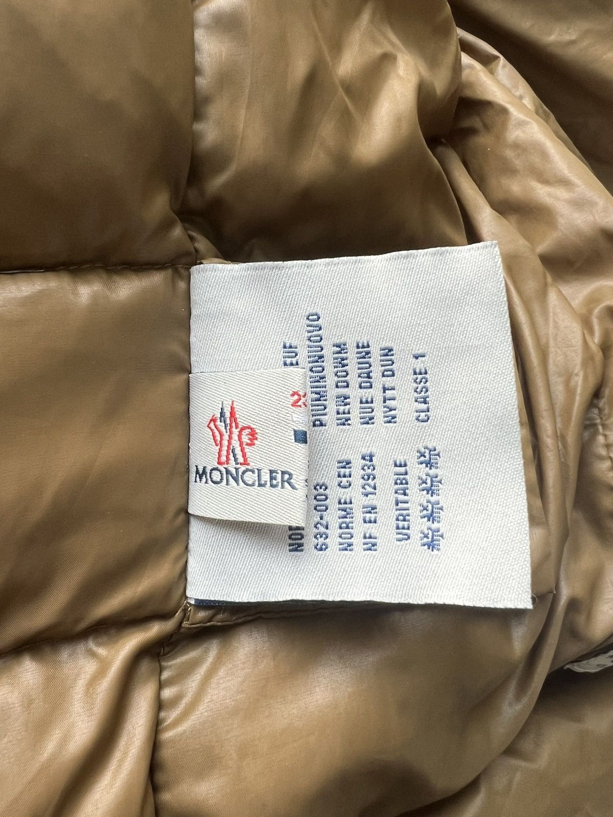 Moncler Moncler Moka Giubbotto Beige Long Down Jacket Hoodie Fur Size XS / US 0-2 / IT 36-38 - 10 Thumbnail