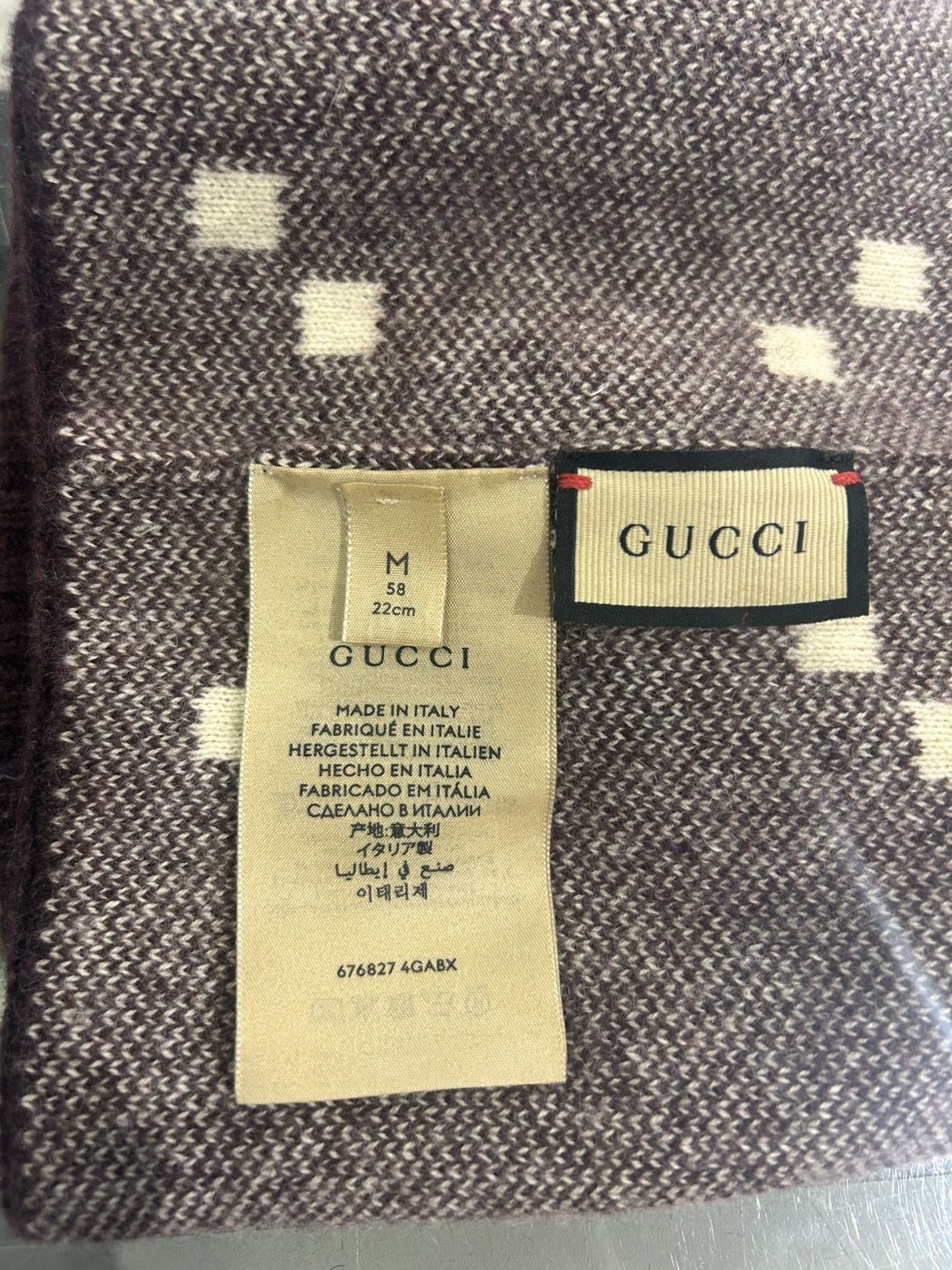 Gucci Gucci GG Cashmere Beanie Size ONE SIZE - 3 Thumbnail