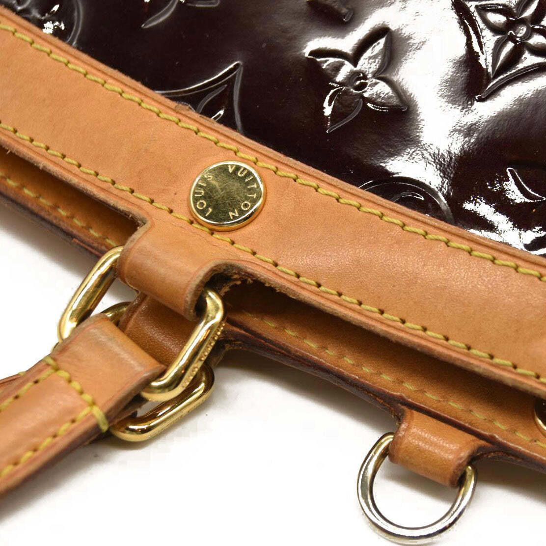 Louis Vuitton Louis Vuitton Vernis Brea MM Amarante DR0125 Size ONE SIZE - 11 Thumbnail