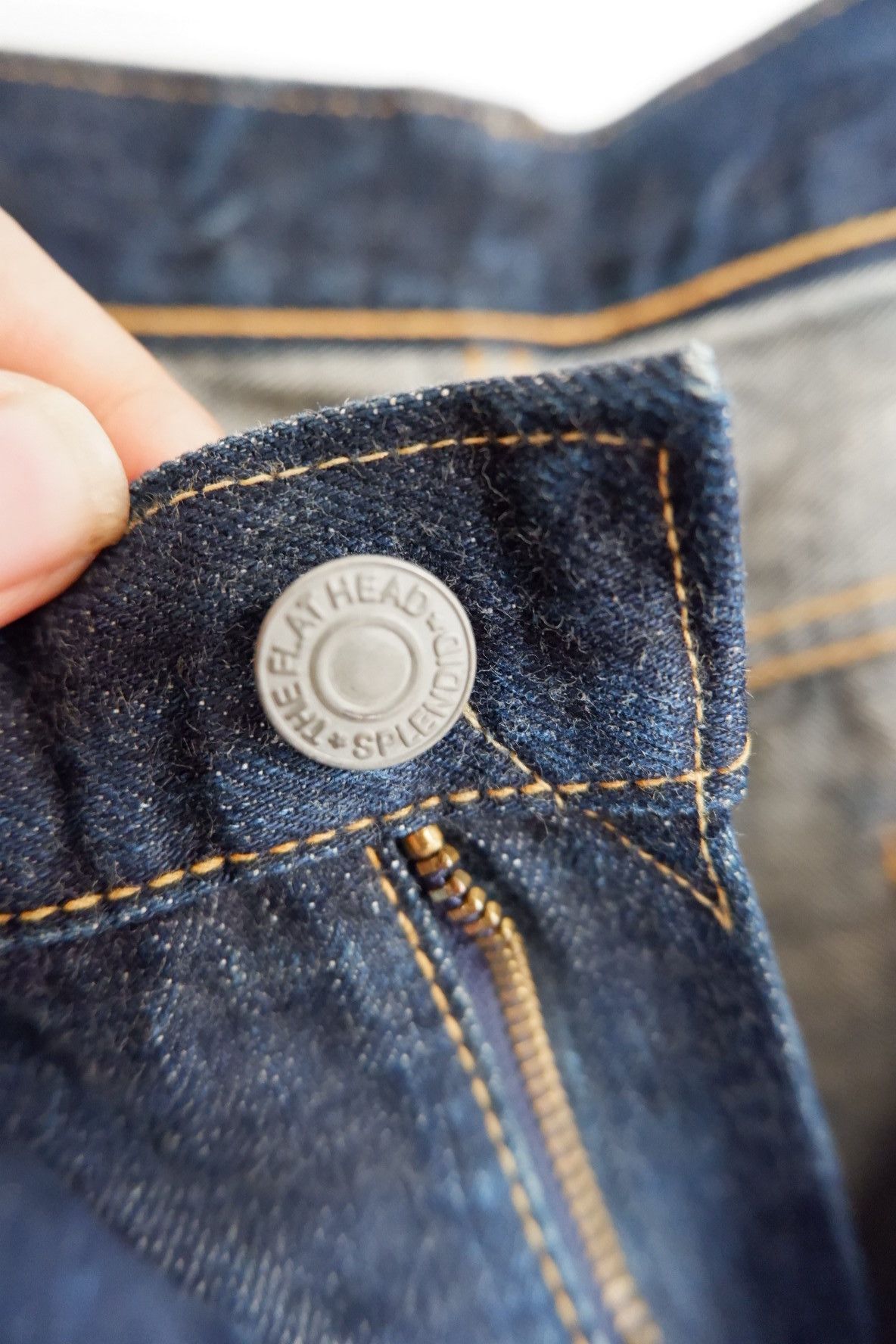 The Flat Head Vintage 2000s The Flat Head Boot Cut Jeans Non Selvedge Size US 32 / EU 48 - 7 Thumbnail