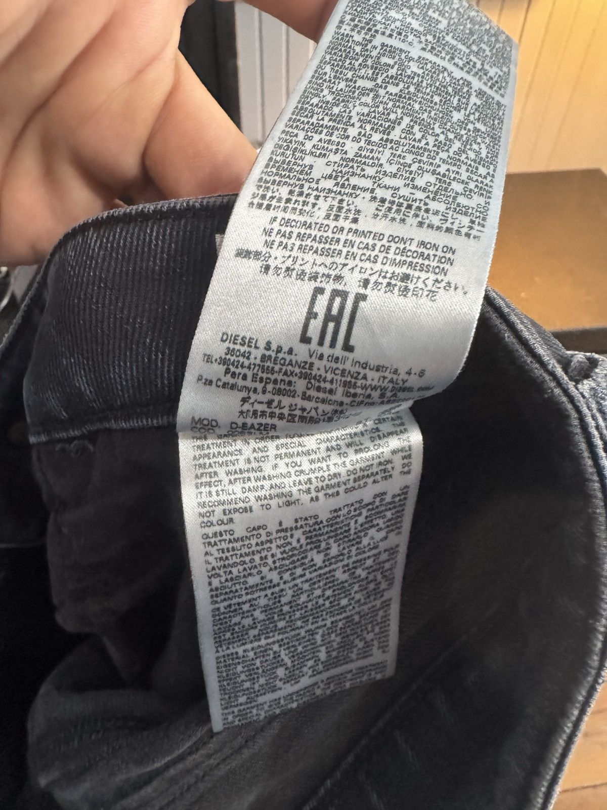 Diesel Diesel Thommer Denim Size 30 Size US 30 / EU 46 - 9 Thumbnail