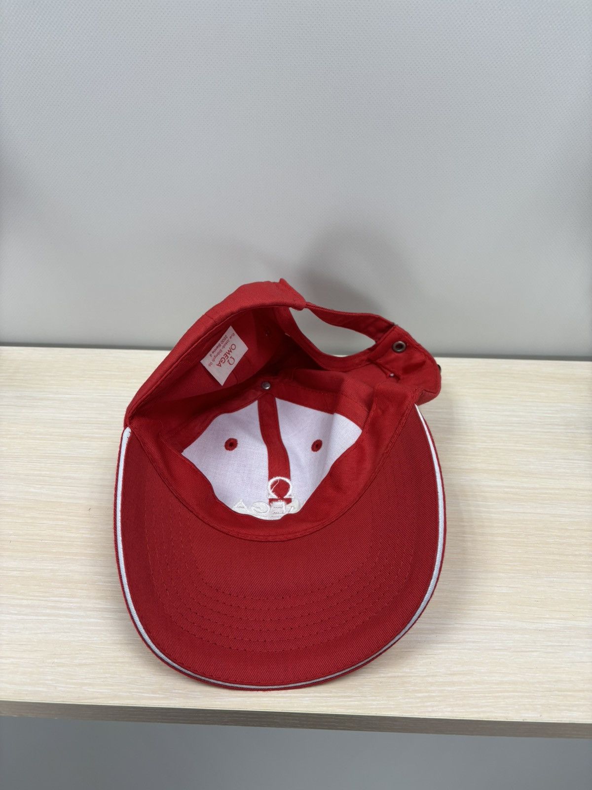 Omega Mens cap Omega Color Red Size ONE SIZE - 7 Thumbnail