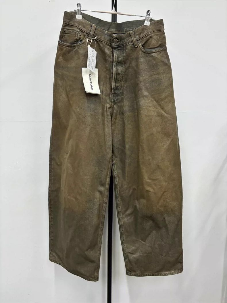 Acne Studios Acne Studios Baggy Denim Pants with Unique Finish- DMC Size US 29 - 1 Thumbnail