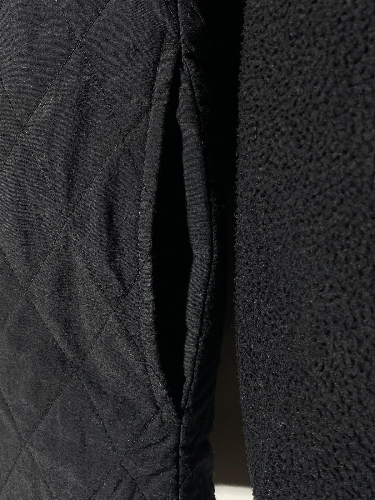 Supreme Supreme Hooded Fleece Nylon Shirt Jacket Black Size US M / EU 48-50 / 2 - 22 Thumbnail