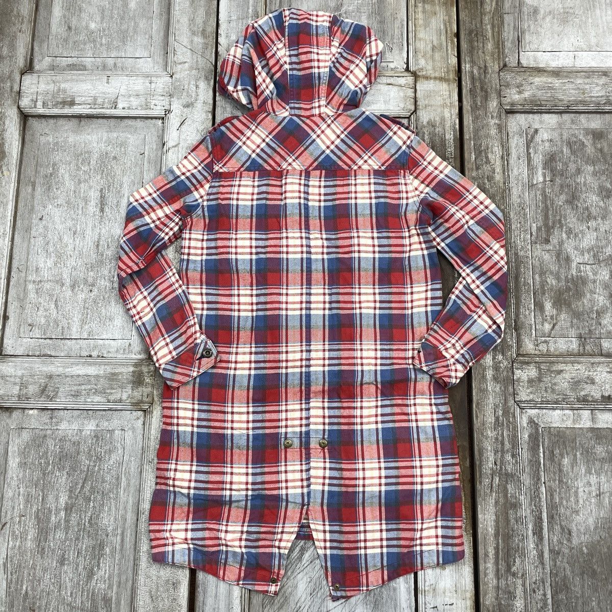 Hysteric Glamour Hysteric Glamour Flannel Underground Hoodie Half Zipper Size M / US 6-8 / IT 42-44 - 2 Thumbnail