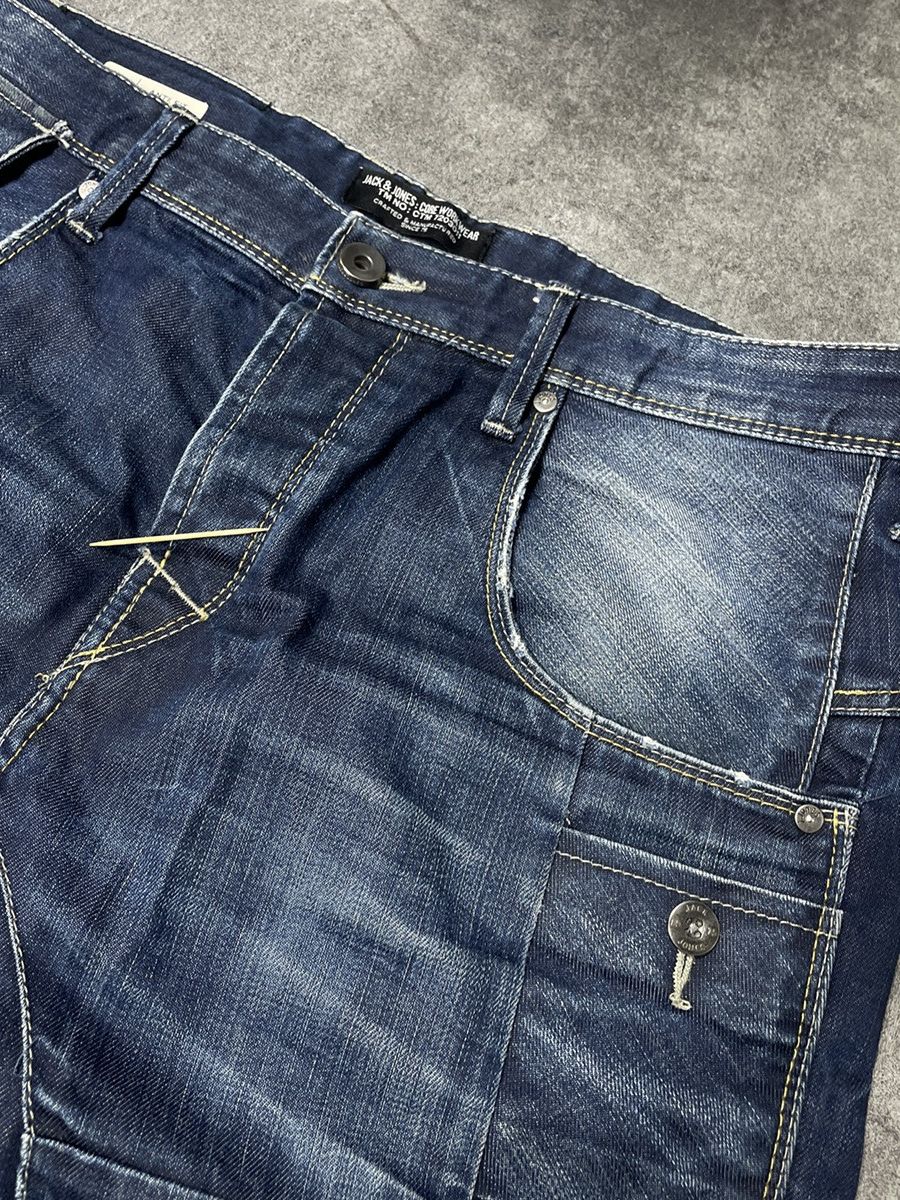 Vintage 🔥RARE🔥 Vintage Y2K Wide Pants Denim Baggy Rare Hype Size US 37 - 10 Thumbnail