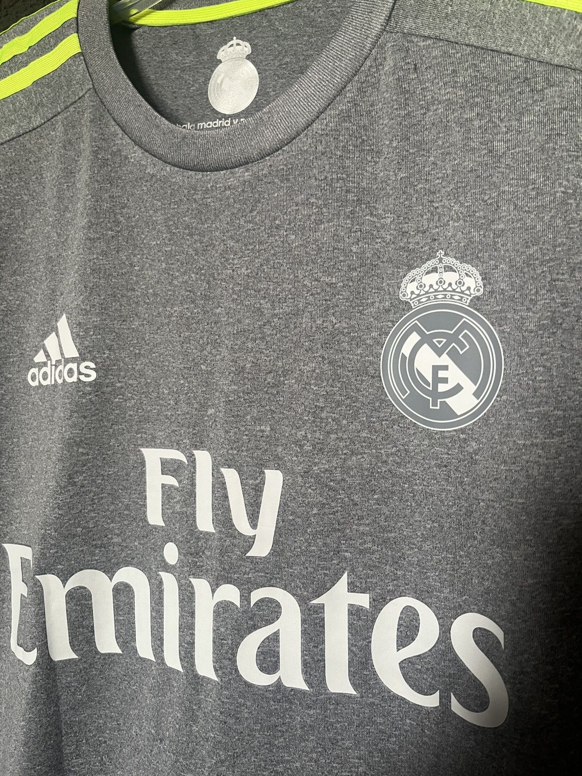 Adidas Match Issued Adidas Real Madrid CF 15/16 Isco Away Jersey Size US S / EU 44-46 / 1 - 4 Thumbnail
