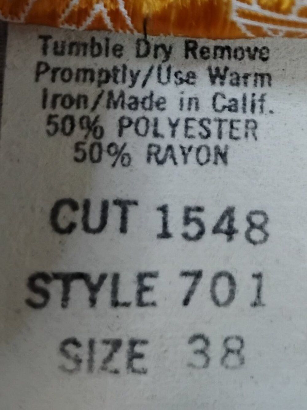 Other Vintage 60s Jaylan Toucan Rainbows Hawaiian Shirt Polo Size US M / EU 48-50 / 2 - 4 Thumbnail