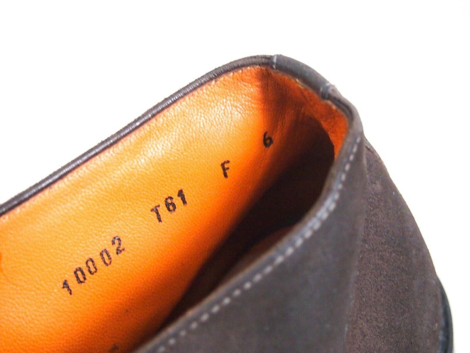 Santoni Santoni Chukka Ankle Boots Brown Suede Mens Size US 7 EU 40 Size US 7 / EU 40 - 6 Thumbnail