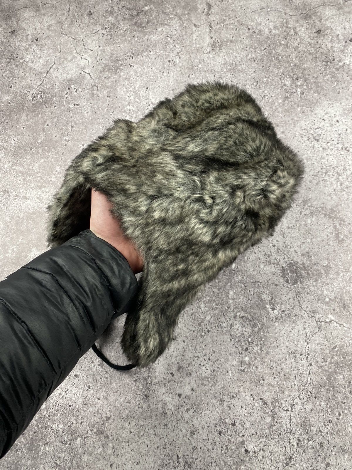 Japanese Brand × Vintage Y2K Faux Fur Ushanka Vintage Fuzzy Warm Trapper Hat Size ONE SIZE - 5 Thumbnail