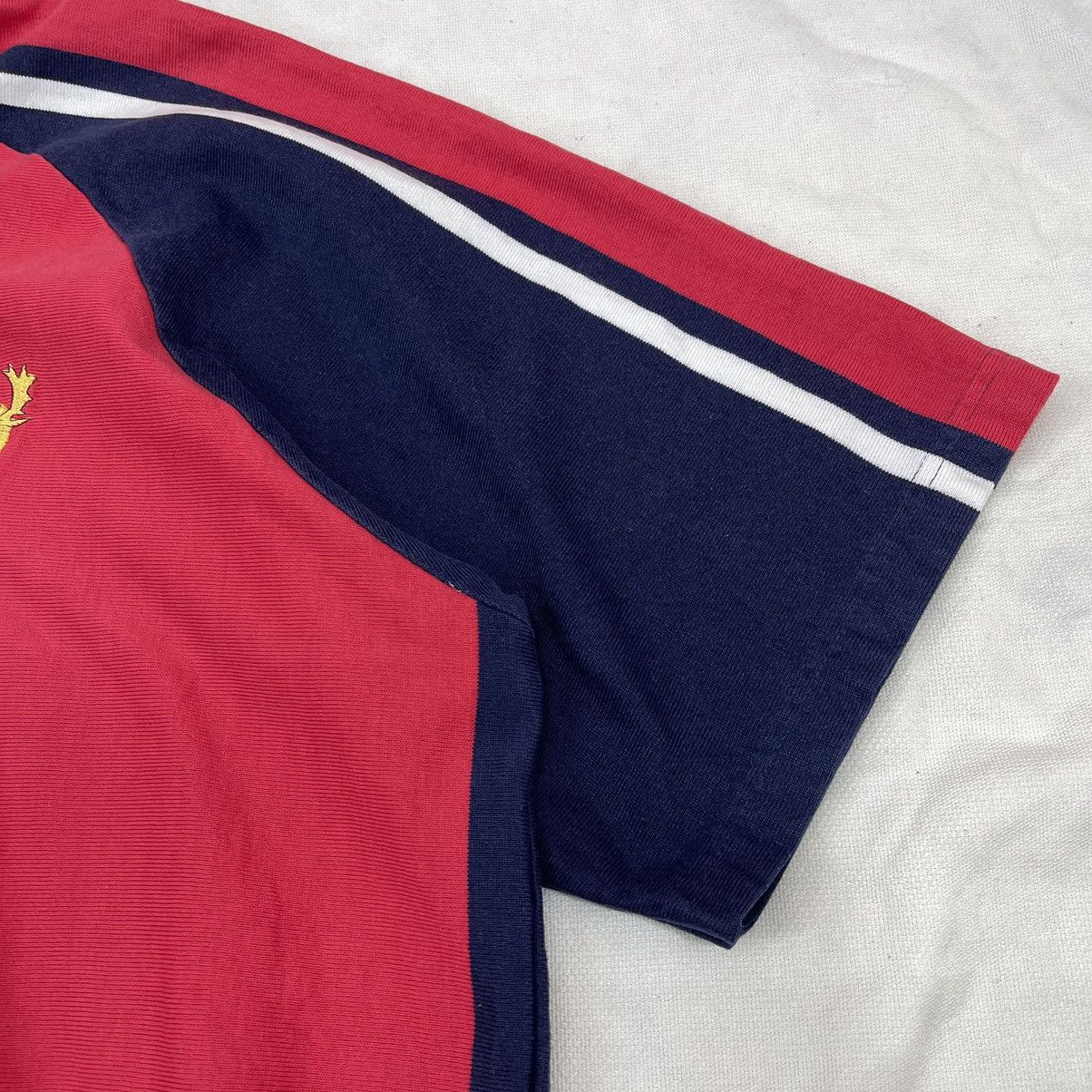 Canterbury of New Zealand 90s Vintage CANTERBURY BANK OF IRELAND Polo Tee #1873/08 Size US XXL / EU 58 / 5 - 7 Thumbnail