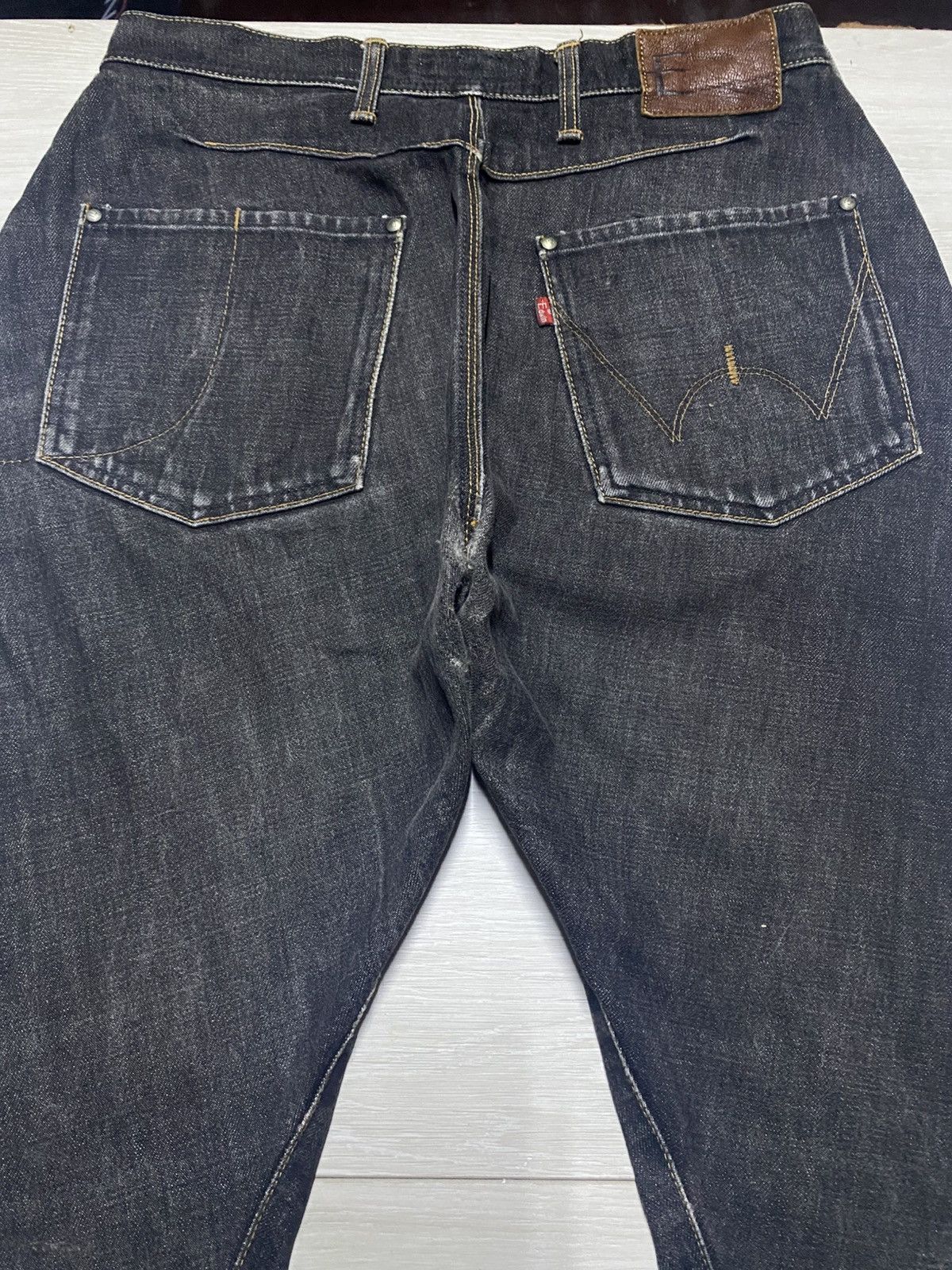 Edwin Vintage Edwin E Function Twist curve Leg Jeans Size US 30 / EU 46 - 4 Thumbnail