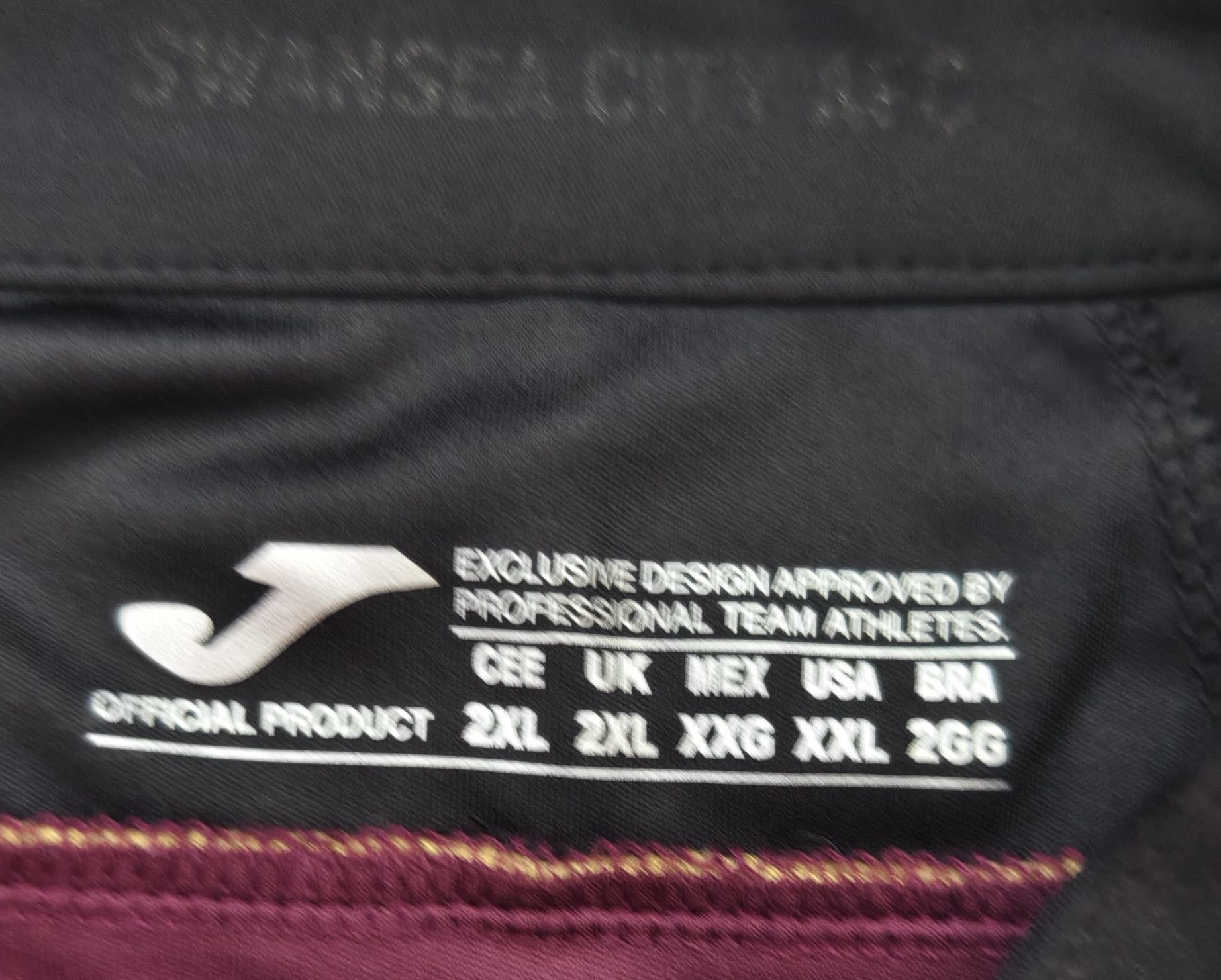 Joma Swansea City 2018 Third Joma jersey england XXL Size US XXL / EU 58 / 5 - 5 Thumbnail