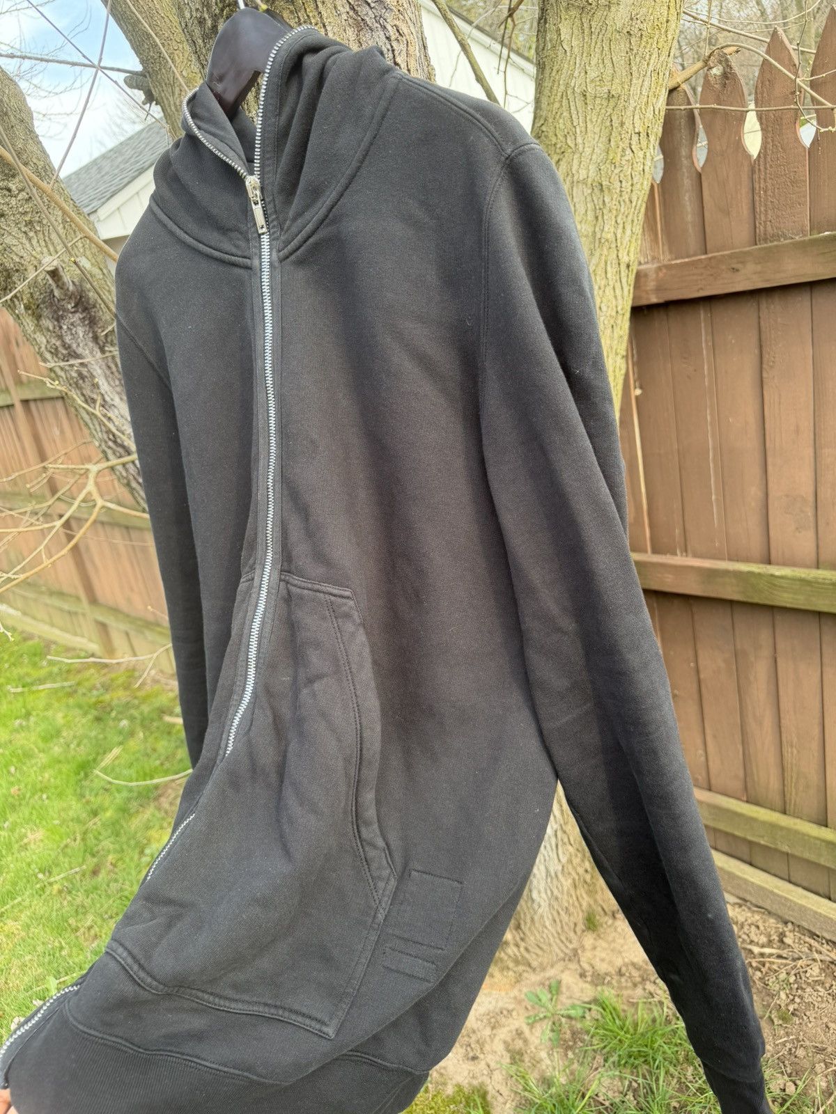 Rick Owens 2021 Rick Owens Full Zip Hoodie Size US XL / EU 56 / 4 - 2 Thumbnail