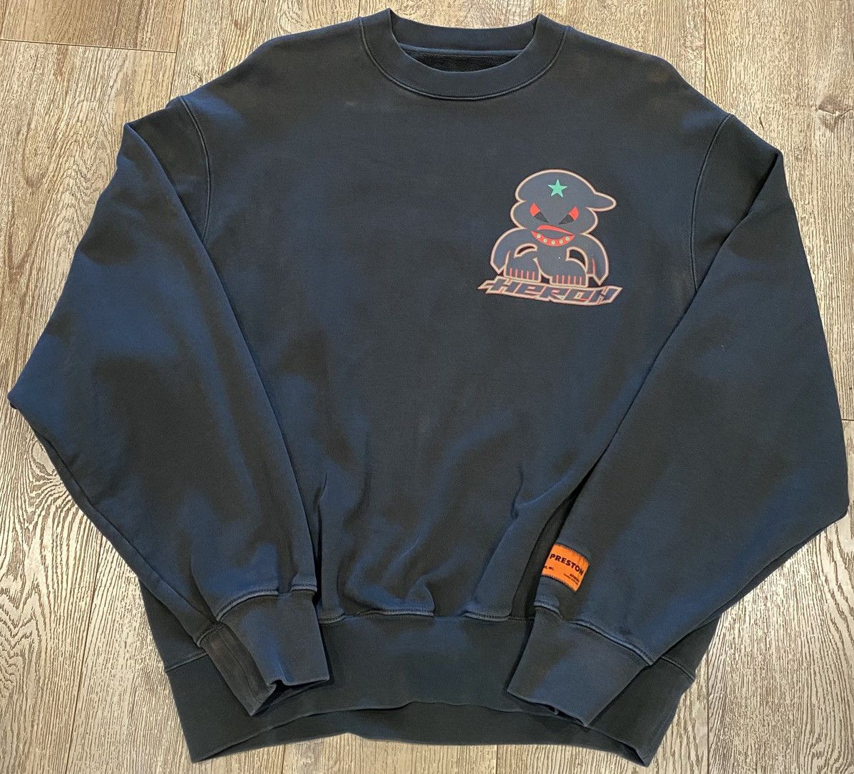 Heron Preston Heron Preston Monster Printed Crewneck Size US XL / EU 56 / 4 - 1 Thumbnail