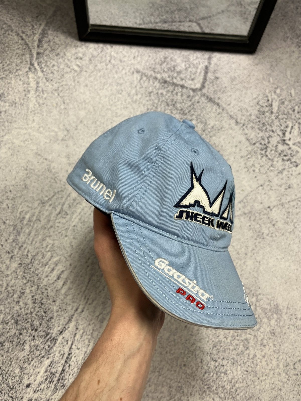 Vintage Sneek Week Royal Dutch Regatta Racing Cap Lipton Sony Rare Size ONE SIZE - 4 Thumbnail