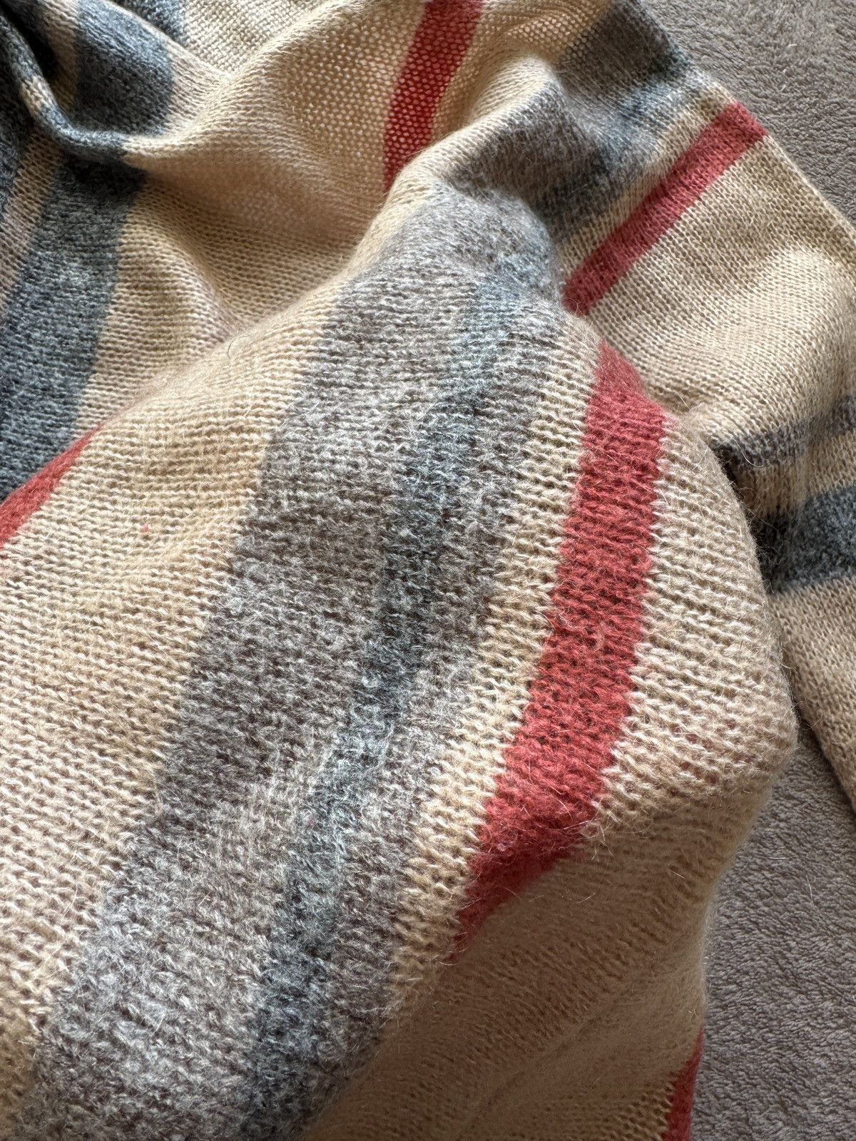 Japanese Brand Benetton Mohair Jumper burberry if6was9 Junya Watanabe cdg Size L / US 10 / IT 46 - 5 Thumbnail