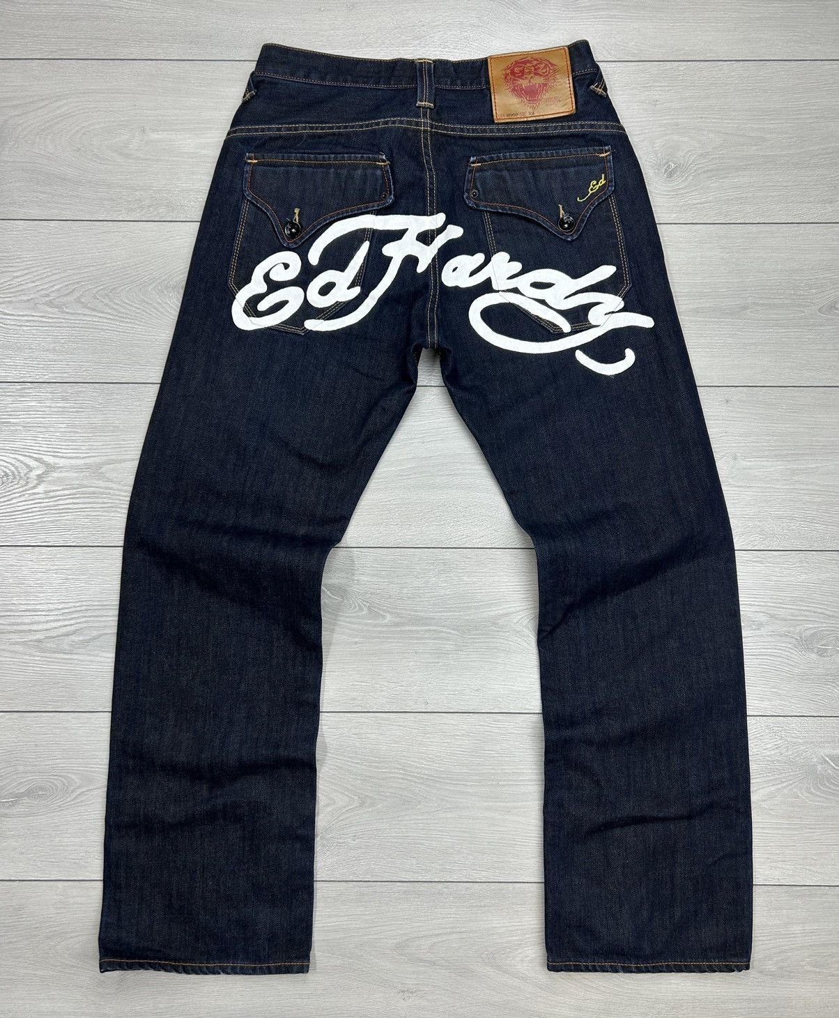 Ed Hardy × Vintage Ed Hardy Vintage Denim Jeans size 32 Size US 32 / EU 48 - 2 Thumbnail