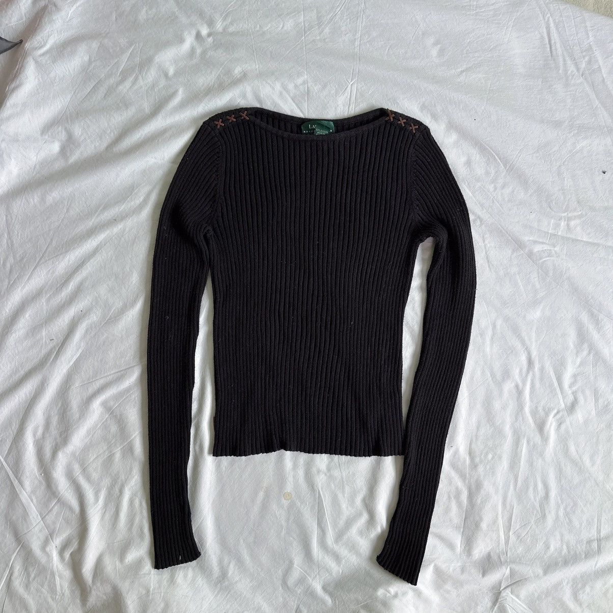 Ralph Lauren Vintage Lauren Wool Long Sleeve Size S / US 4 / IT 40 - 1 Thumbnail